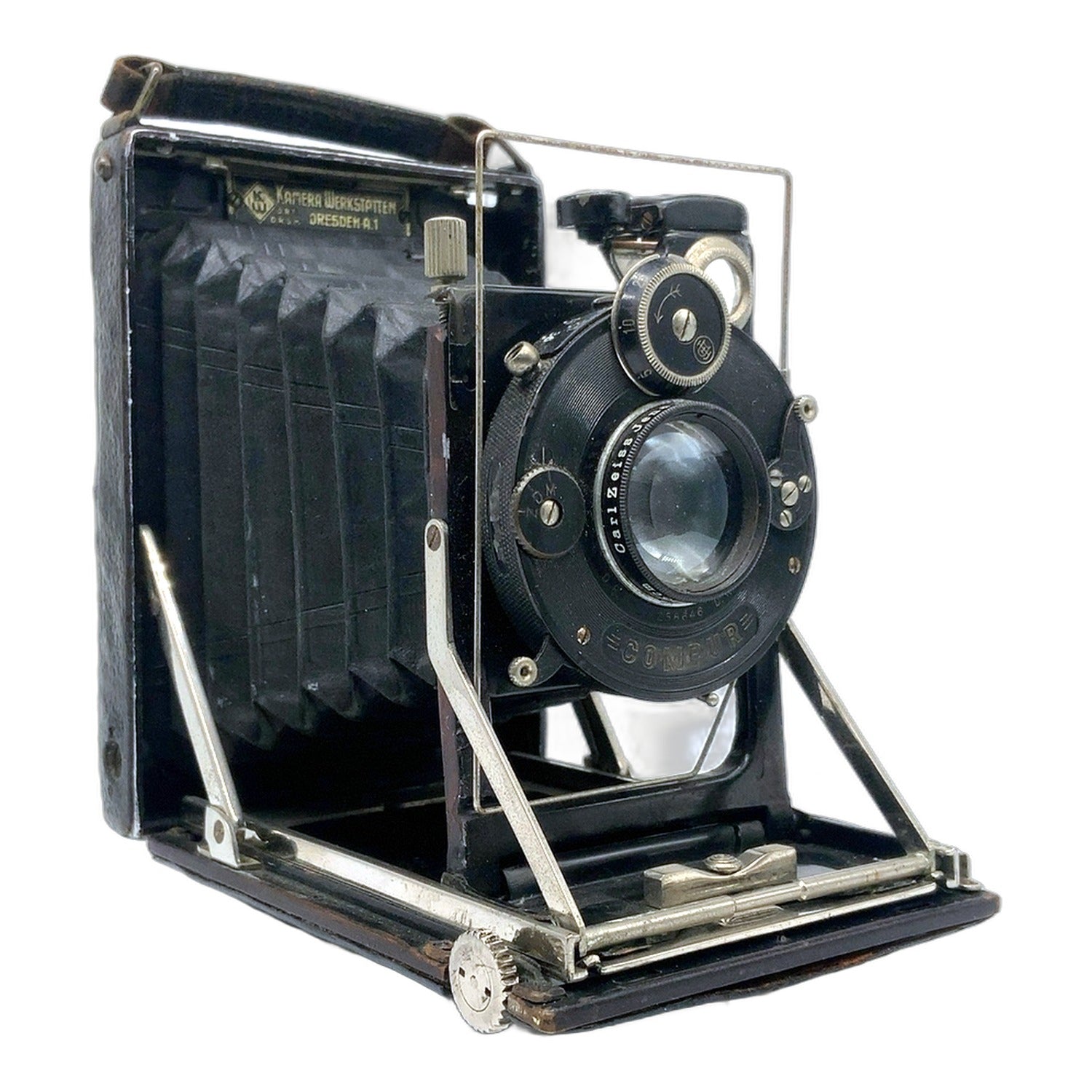 KW Patent Etui Klappkamera Compur Folding Camera Analogkamera