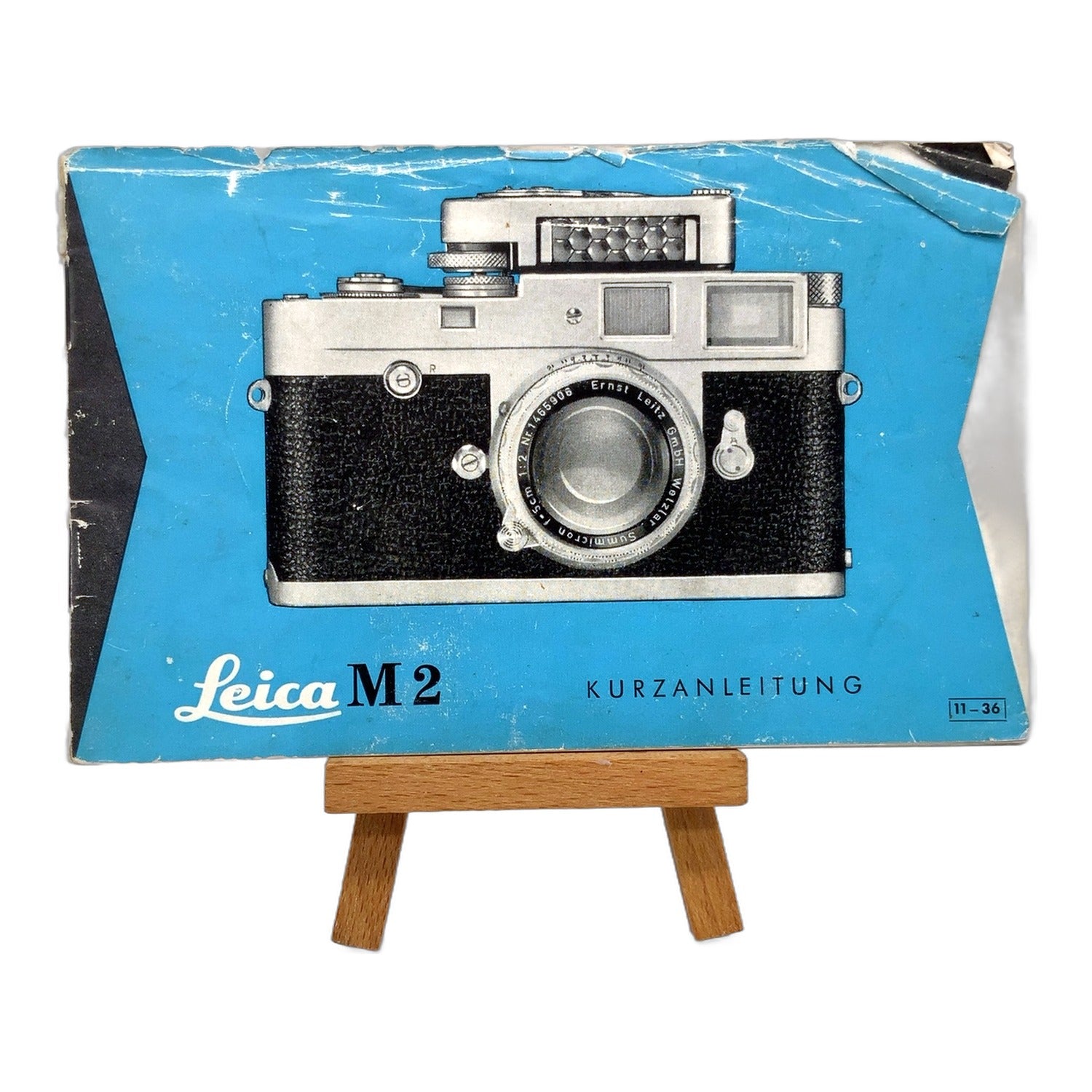 Leica M2 (11-36) Kurzanleitung und ausführliche Bedienungsanleitung Deutsch