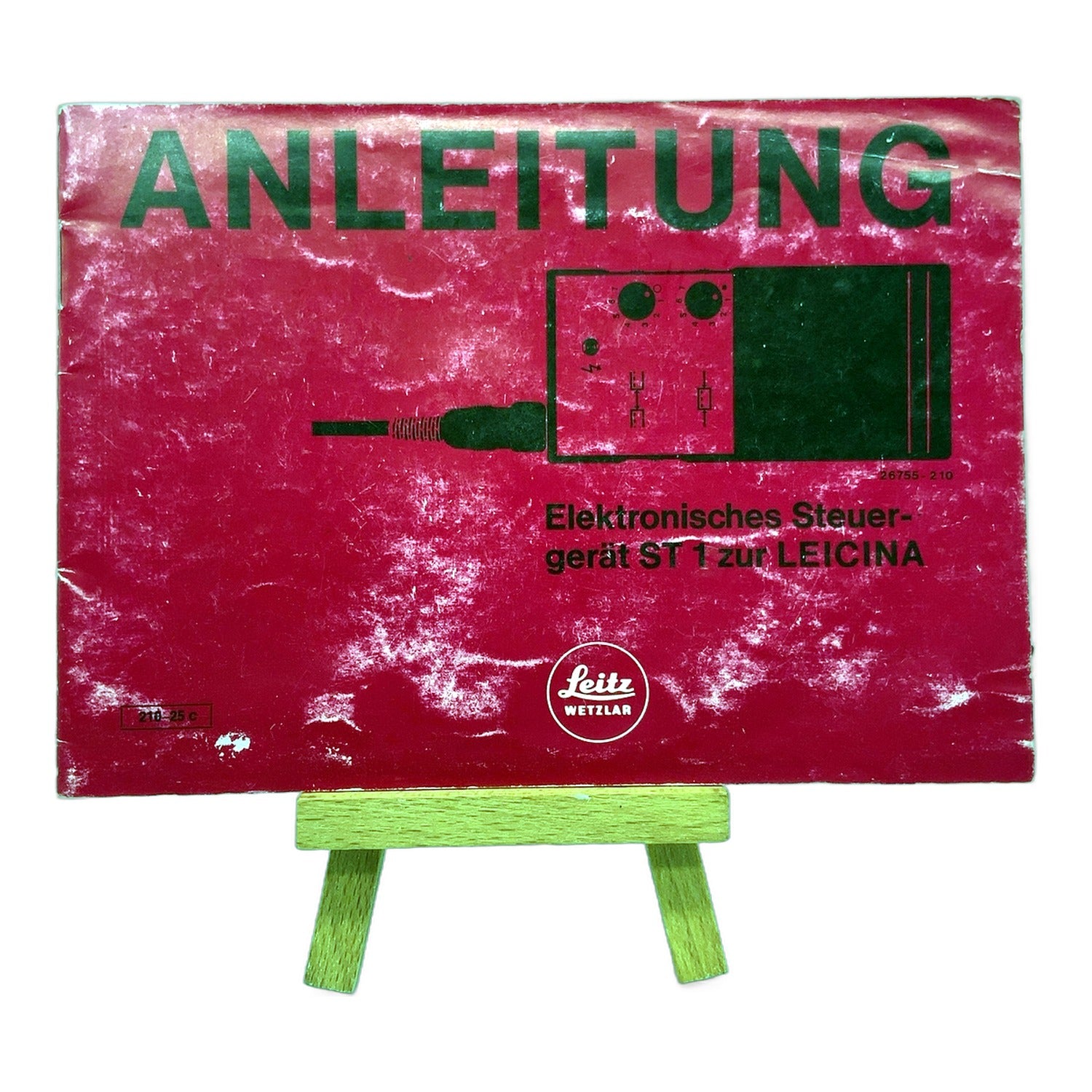 Leica Elektronisches Steuergerät ST1 zur Leicina (210-25c) Anleitung Deutsch