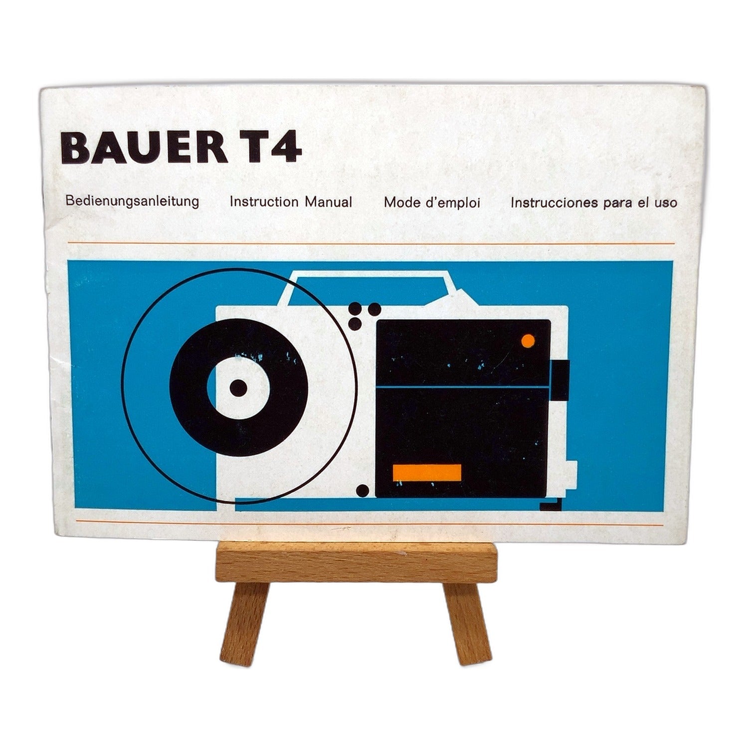 Bauer T4 Bedienungsanleitung User Manual Handbuch Deutsch