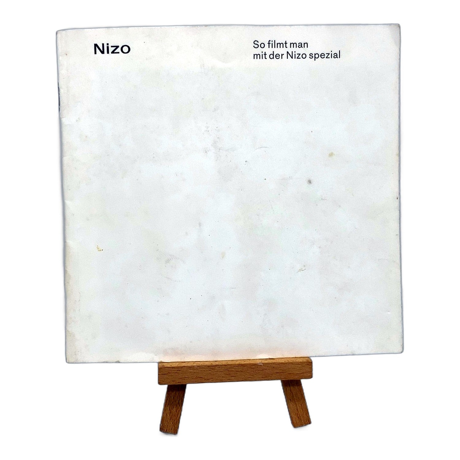 Braun Nizo spezial So filmt man mit der Nizo spezial Bedienungsanleitung Deutsch