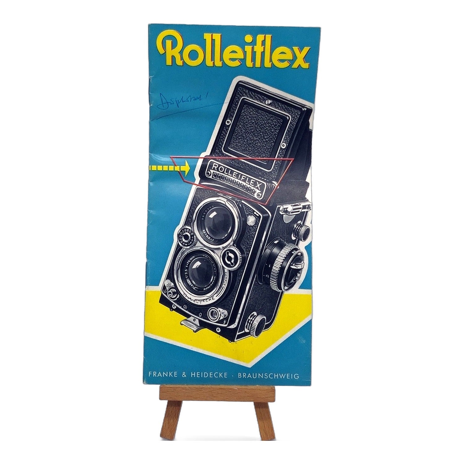 Rollei Rolleiflex Broschüre Brochure Prospekt Deutsch