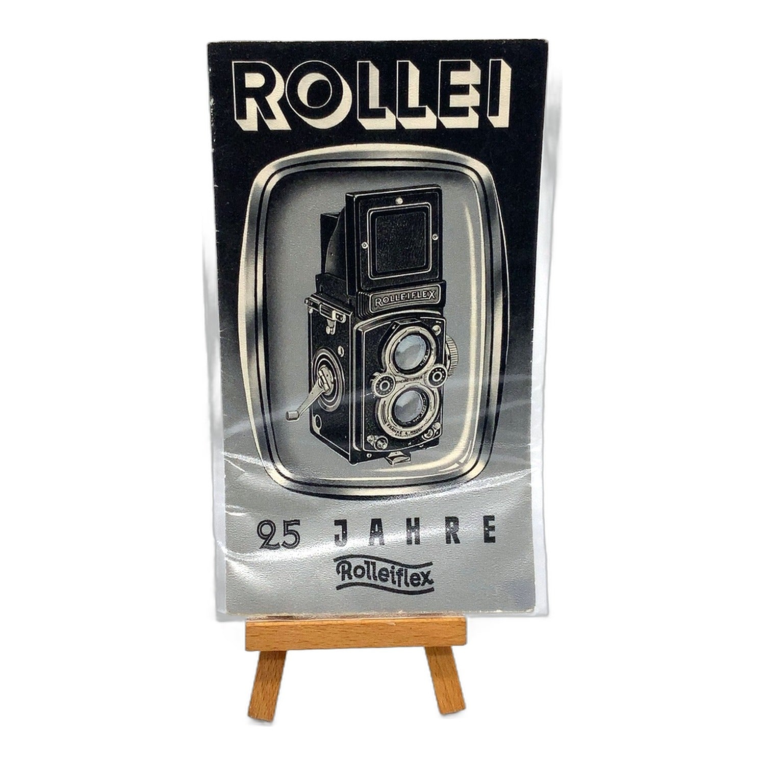 Rollei 25 Jahre Rolleiflex Broschüre Brochure Prospekt Deutsch