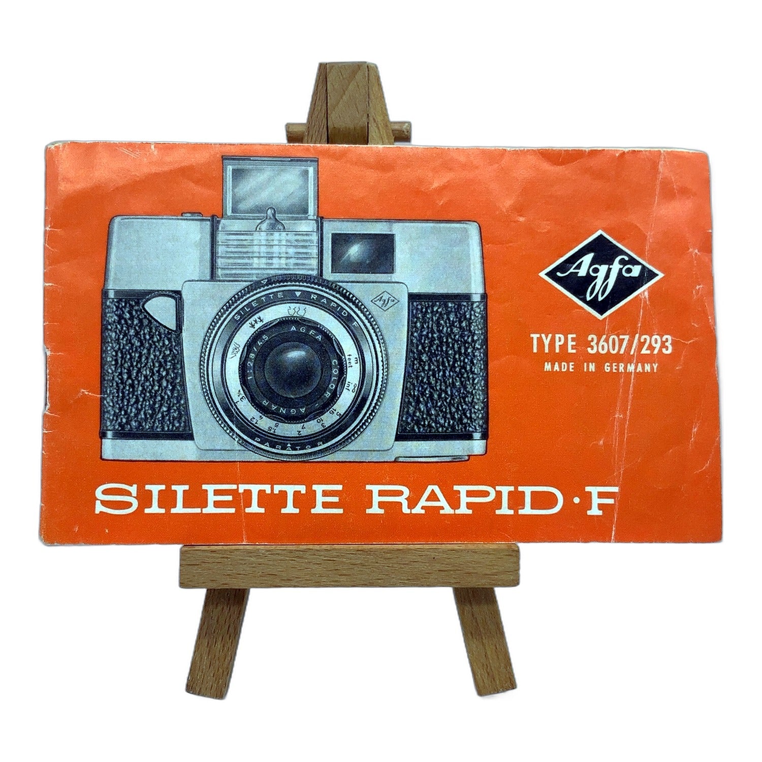 Agfa Silette Rapid F Type 3607/293 Bedienungsanleitung Handbuch Deutsch