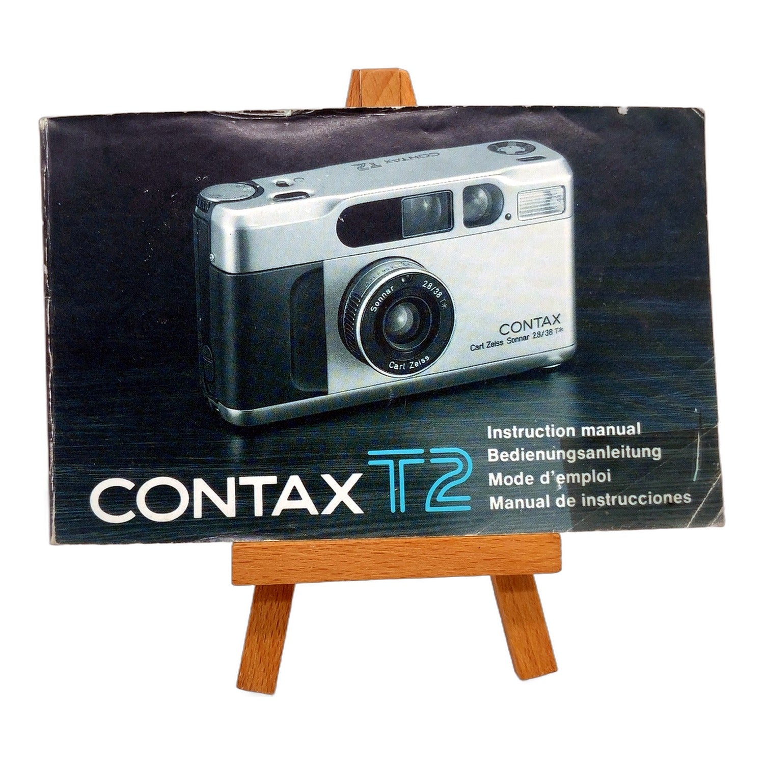 Contax T2 Bedienungsanleitung User Manual Handbuch Deutsch