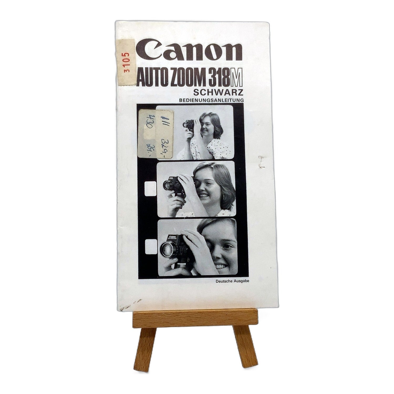 Canon Auto Zoom 318M Bedienungsanleitung User Manual Handbuch Deutsch