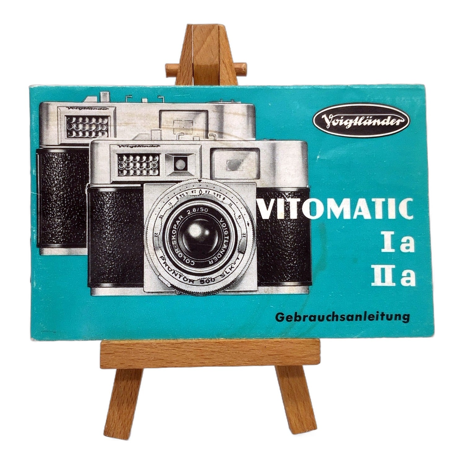 Voigtländer Vitomatic Ia / IIa Bedienungsanleitung User Manual Handbuch Deutsch