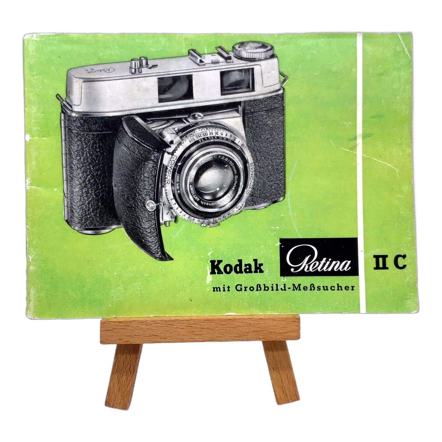 Kodak Retina IIc mit Großbild-Meßsucher Bedienungsanleitung Handbuch Deutsch