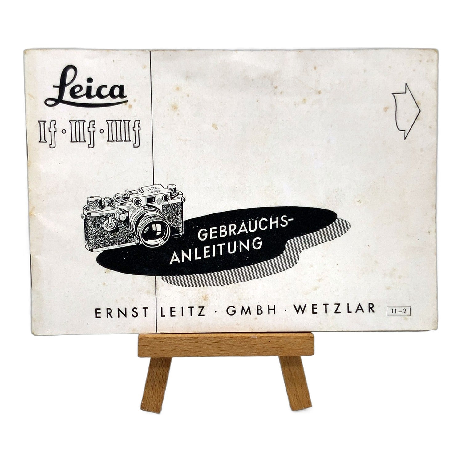 Leica If / IIf / IIIf (11-2) Bedienungsanleitung User Manual Handbuch Deutsch