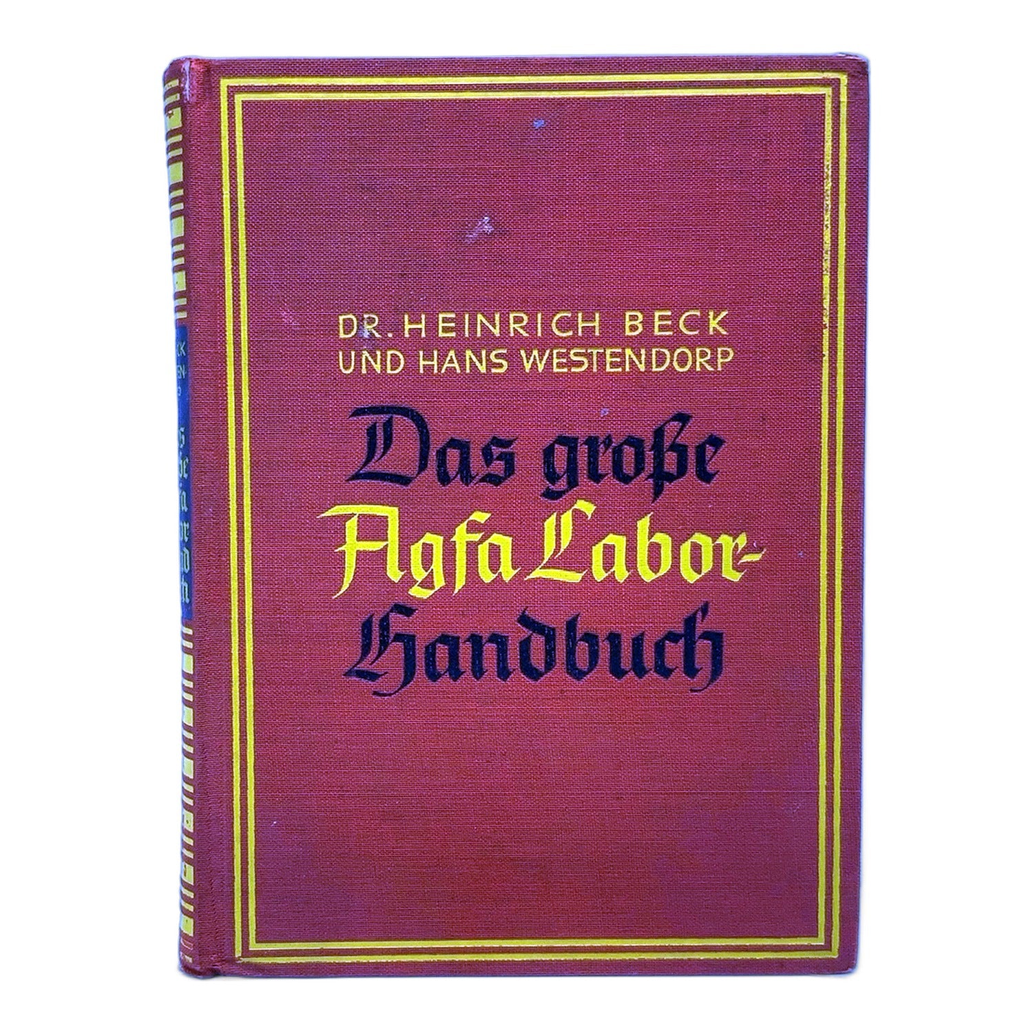 Dr. Heinrich Beck Das große Agfa Labor-Handbuch Buch Deutsch