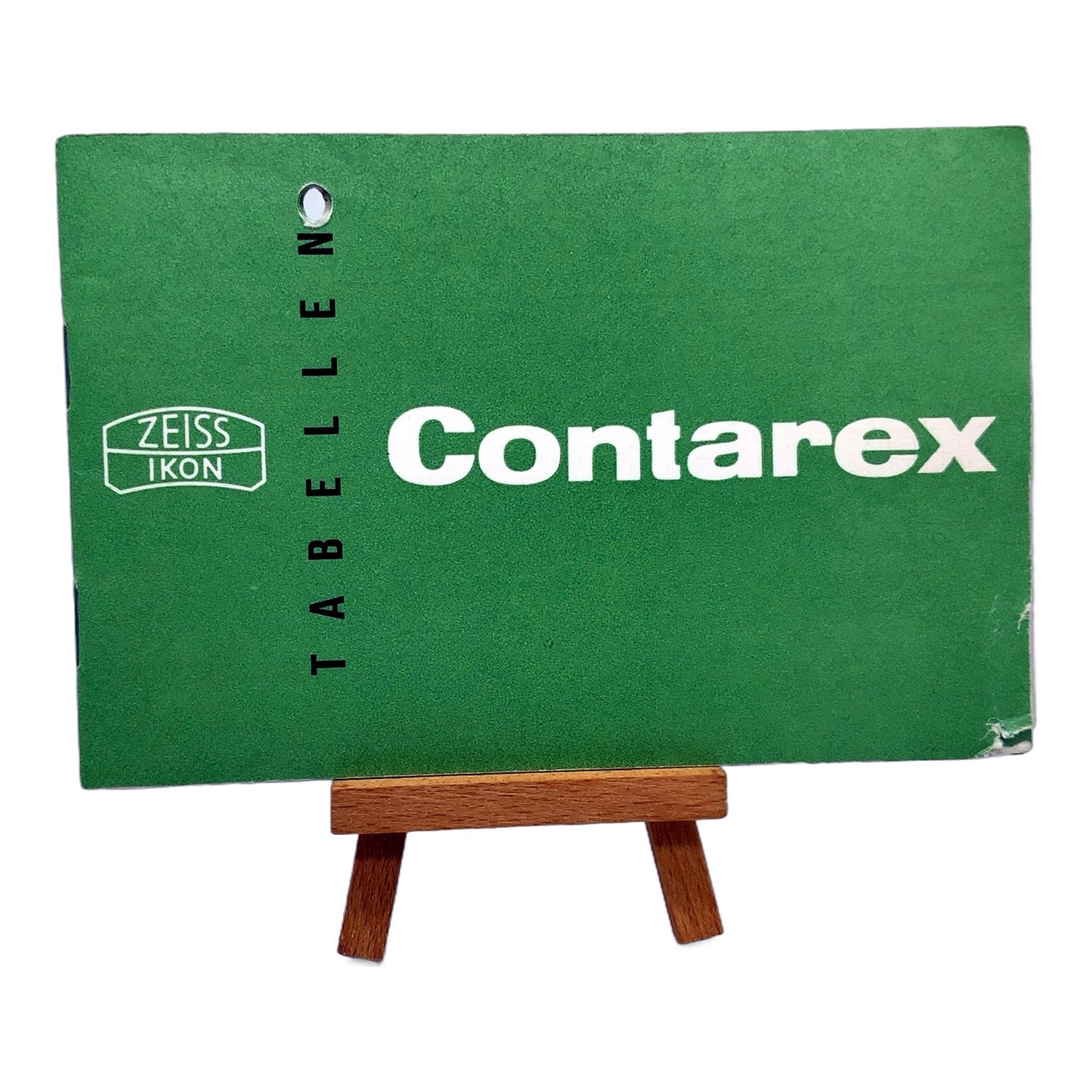 Zeiss Ikon Contarex Tabellen Infoheft Booklet Informationsheft Deutsch