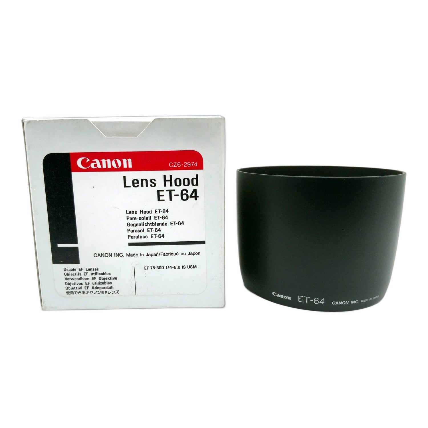 Canon ET-64 Gegenlichtblende in OVP für EF 75-300 IS USM Lens Hood