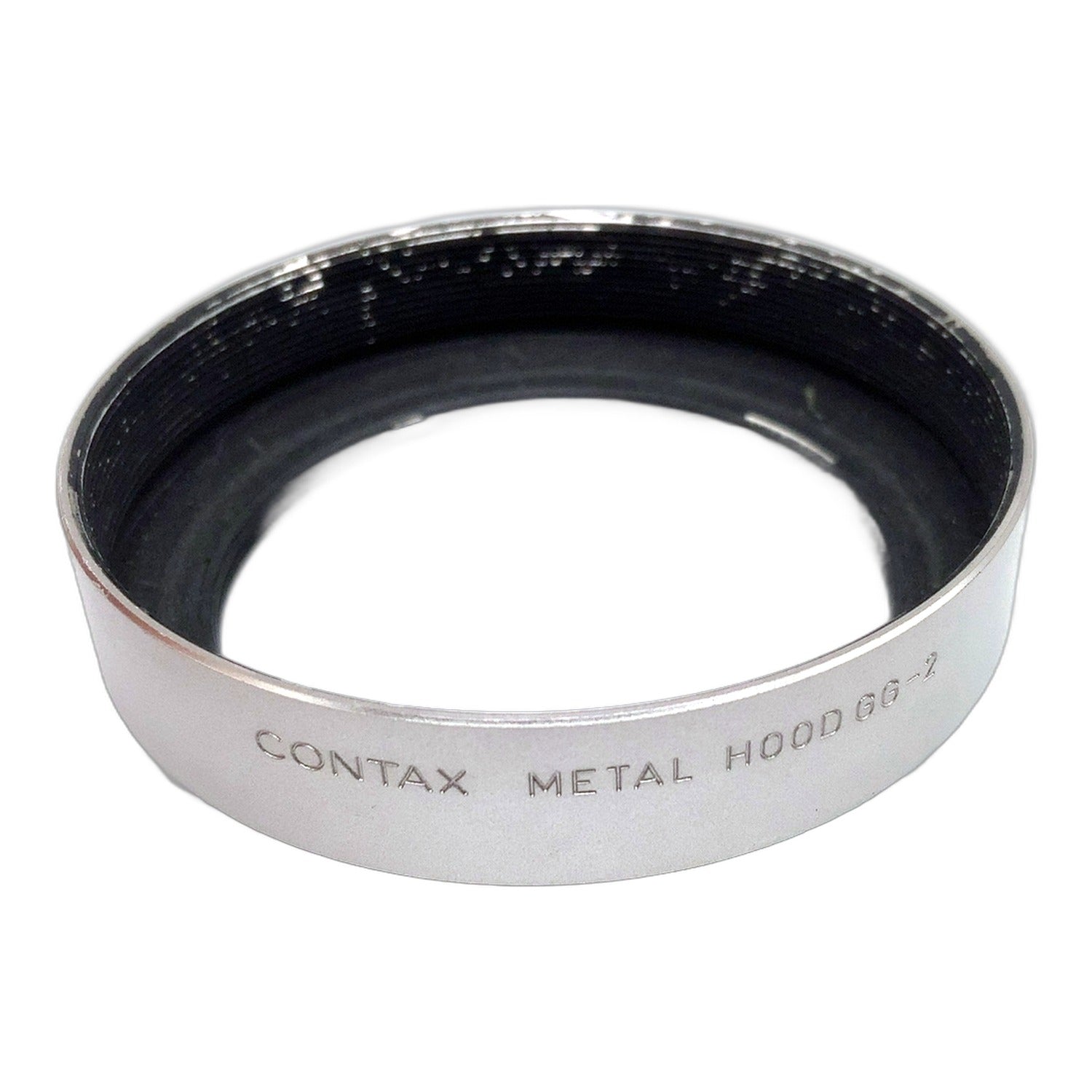 Contax GG-2 Gegenlichtblende Metall chrom für 45mm f/2 Lens Hood
