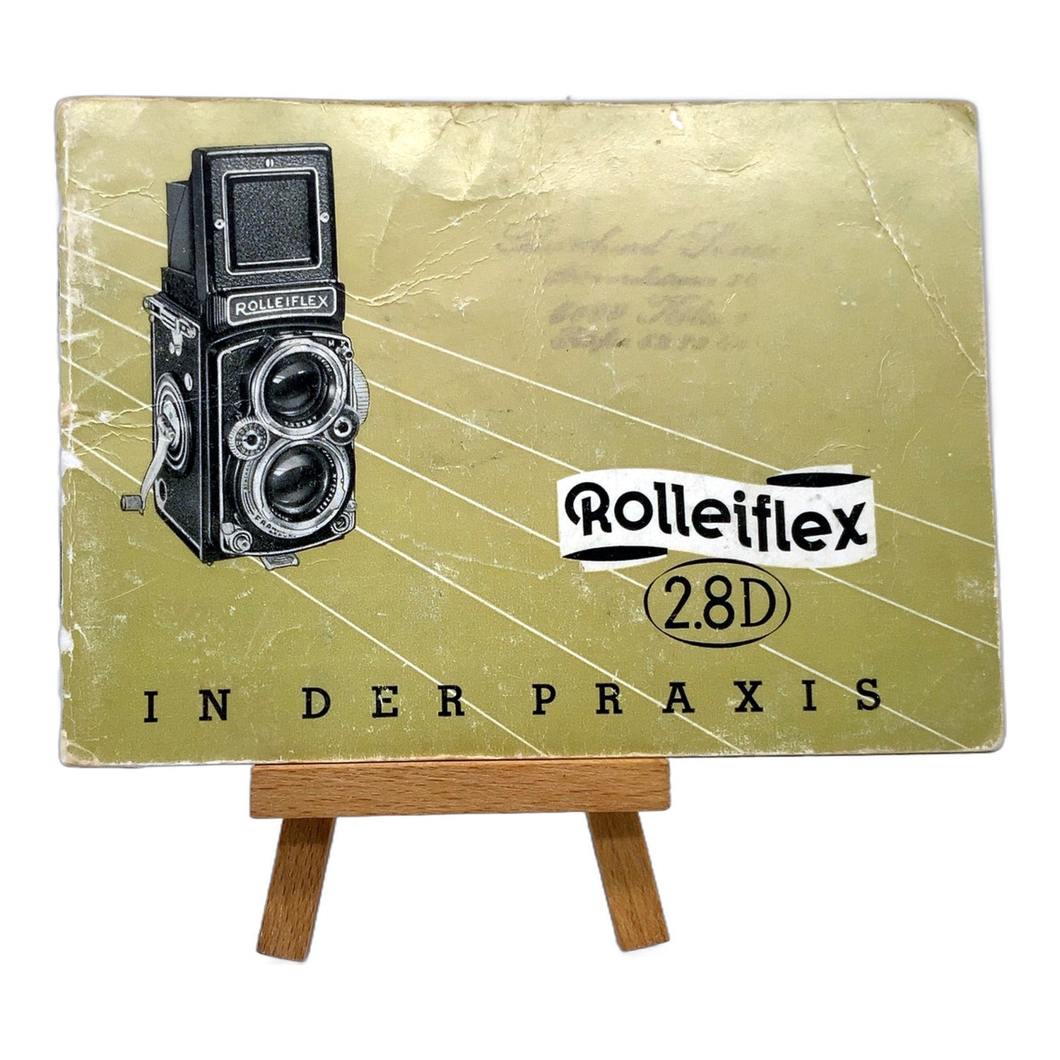 Rollei Rolleiflex 2,8D in der Praxis Bedienungsanleitung Handbuch Deutsch