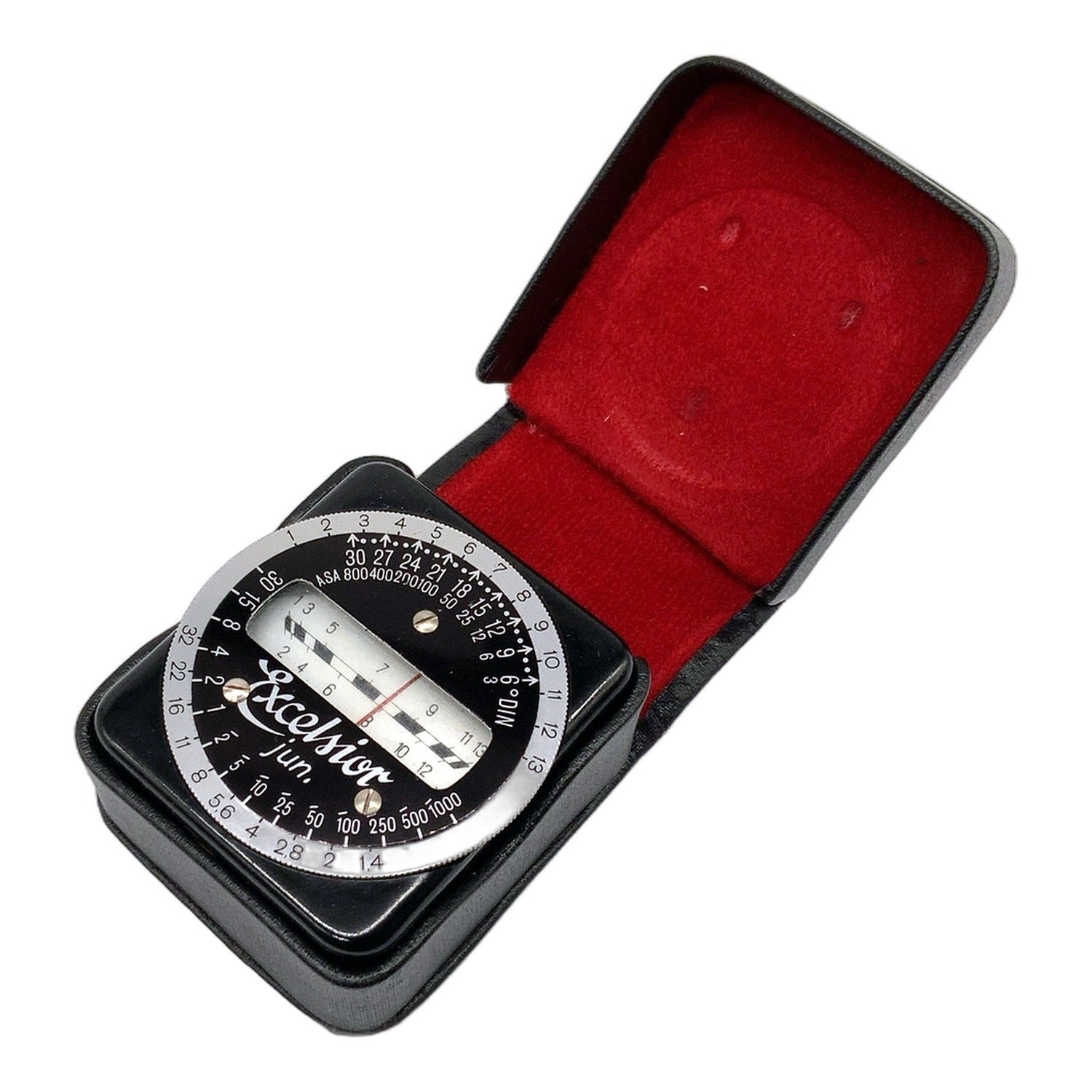 Excelsior jun. Belichtungsmesser mit Tasche Light Meter Lichtmesser Lichtmeter