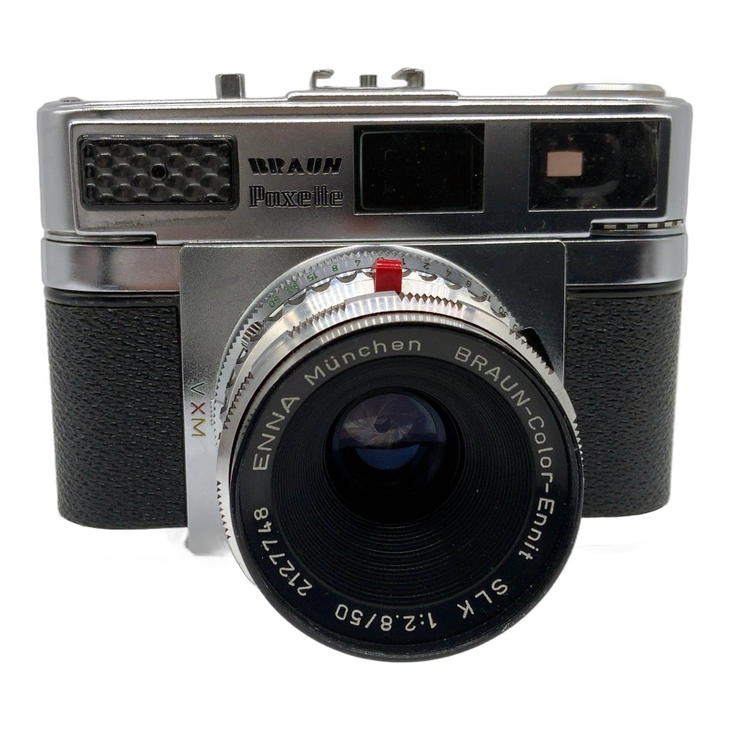 Braun Paxette automatic Super III Messsucherkamera Color-Ennit SLK 50mm 1:2.8