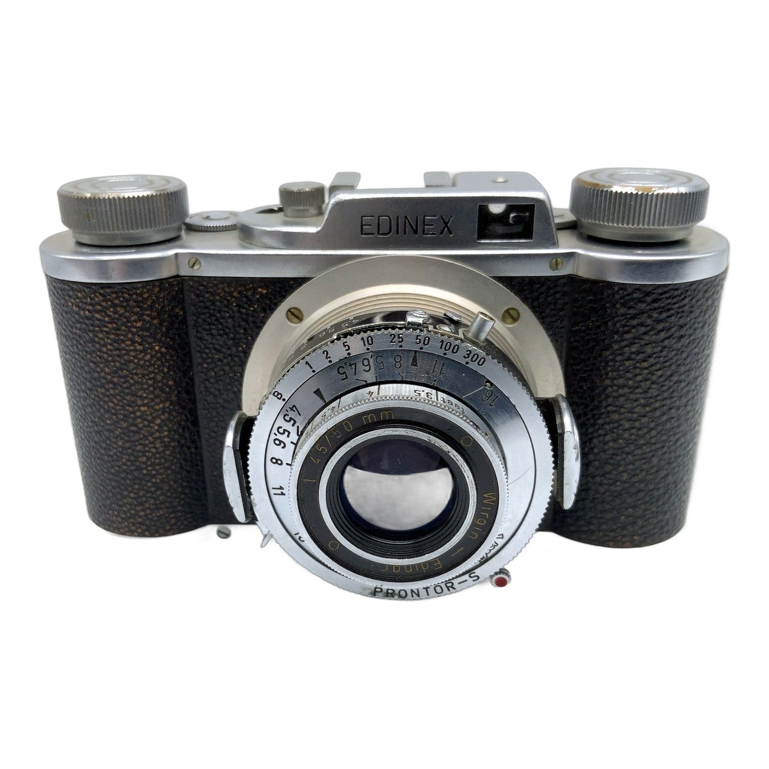 Wirgin Edinex Sucherkamera mit Edinar 50mm 1:4.5 Prontor-S Viewfinder Camera