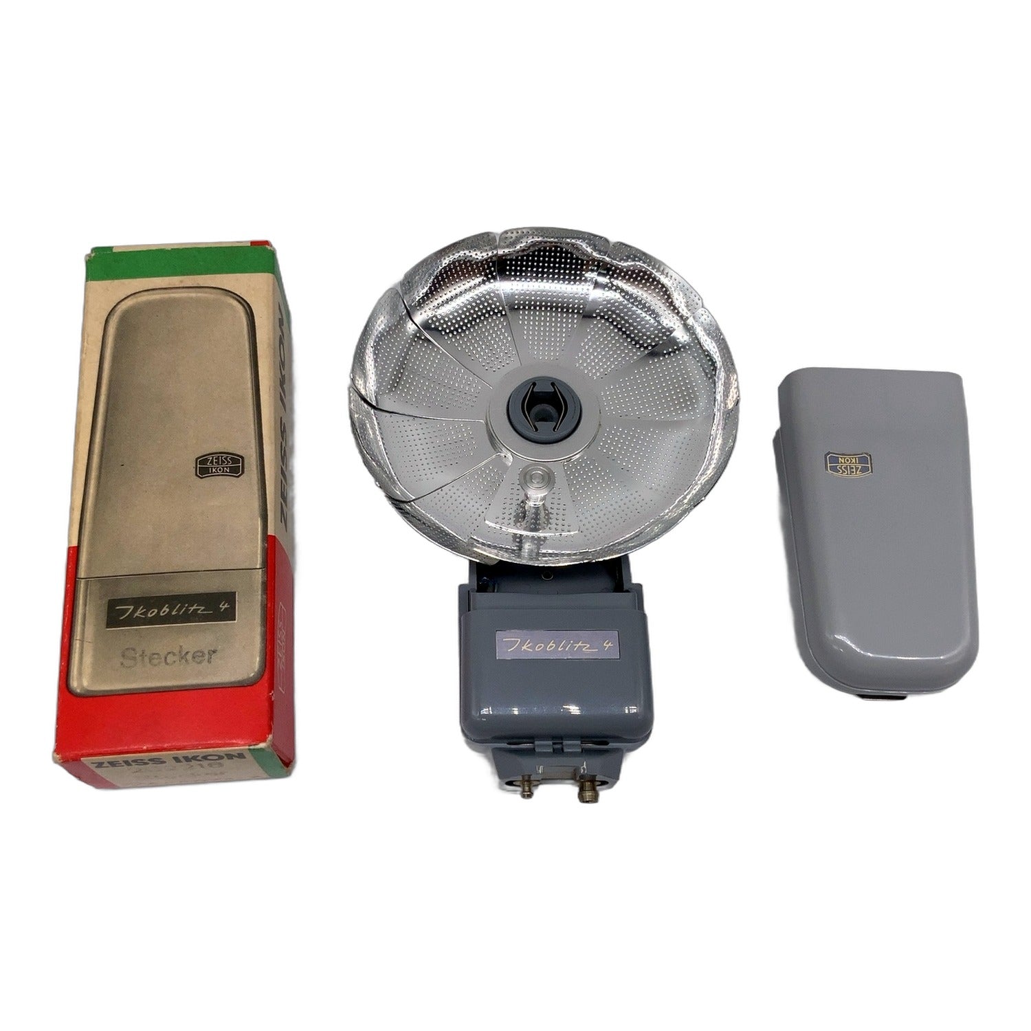 Zeiss Ikon Ikoblitz 4 Blitzgerät in OVP Flash Camera Flash Kamerablitz