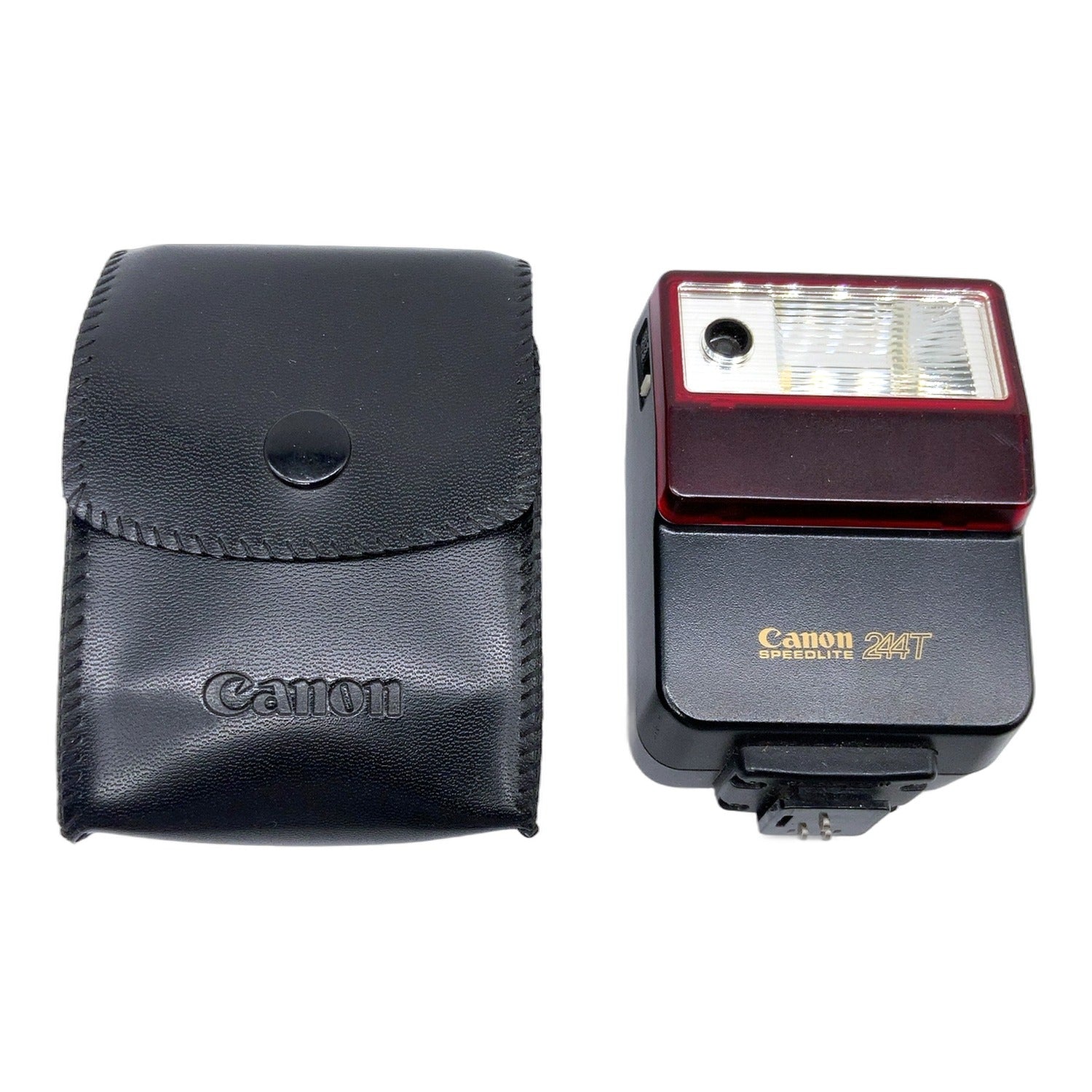 Canon Speedlite 244T Blitzgerät mit Tasche Flash Camera Flash Kamerablitz