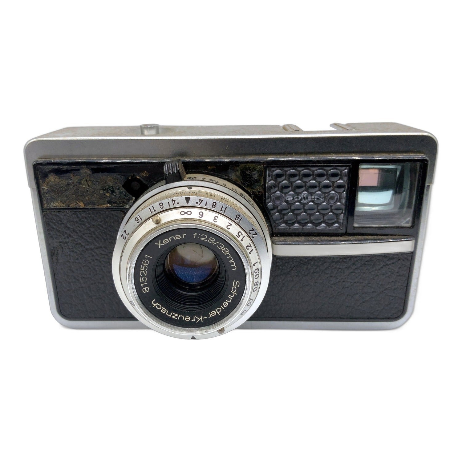 Kodak Instamatic 500 Sucherkamera mit Xenar 38mm 1:2.8 Viewfinder Camera