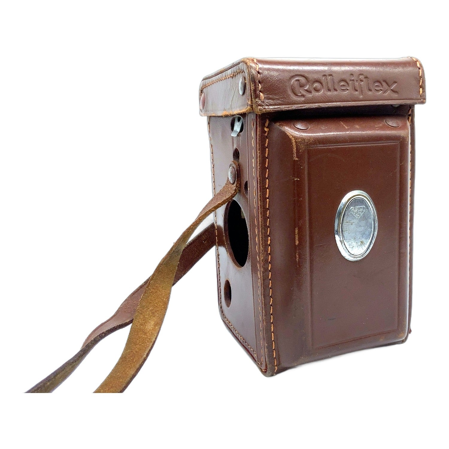 Rollei Rolleiflex 6x6  2.8 A TLR Tasche Braun Fototasche Camera Bag Kameratasche