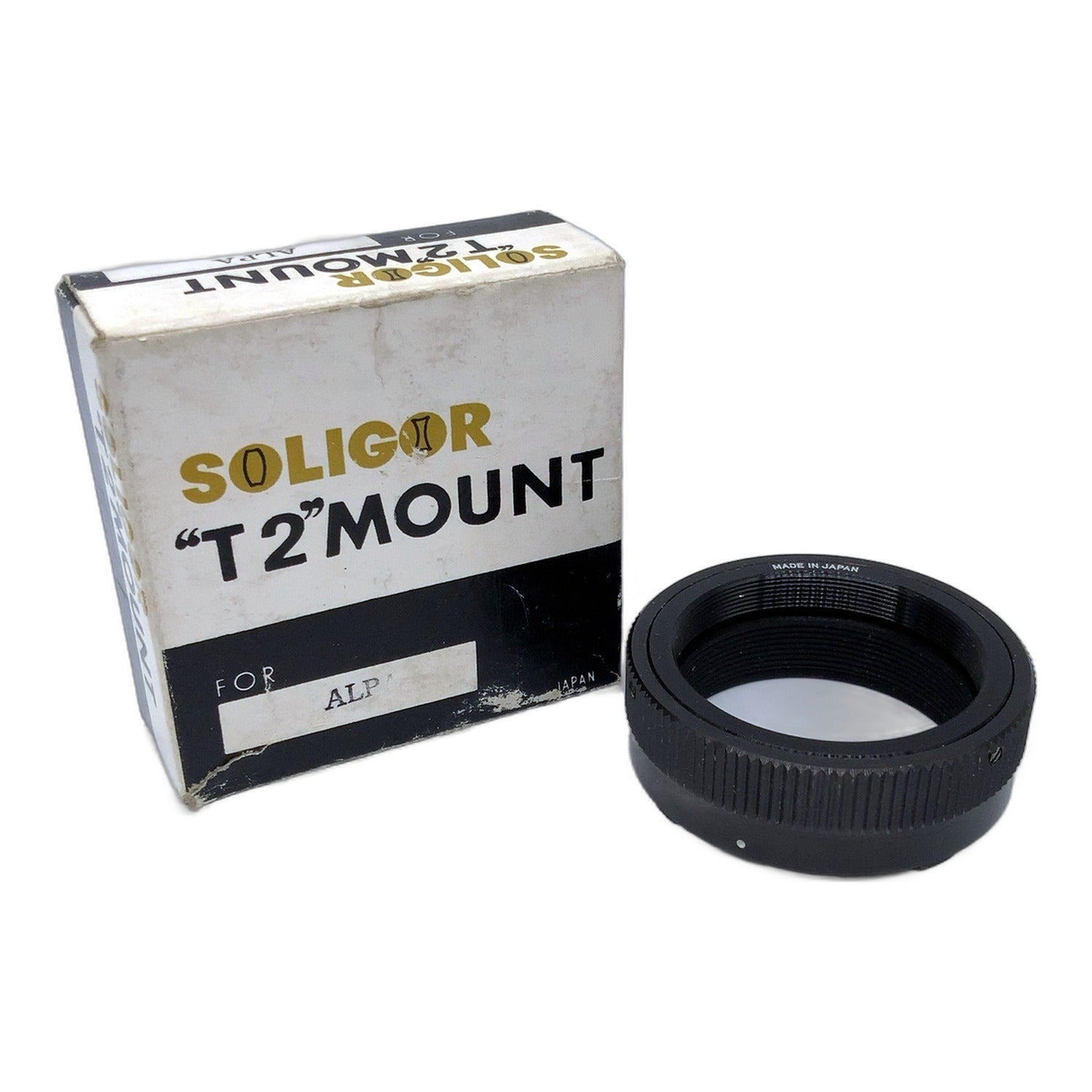 Soligor Alpa Objektivadapter in OVP Lens Mount Adapter (T2 → Alpa mount)