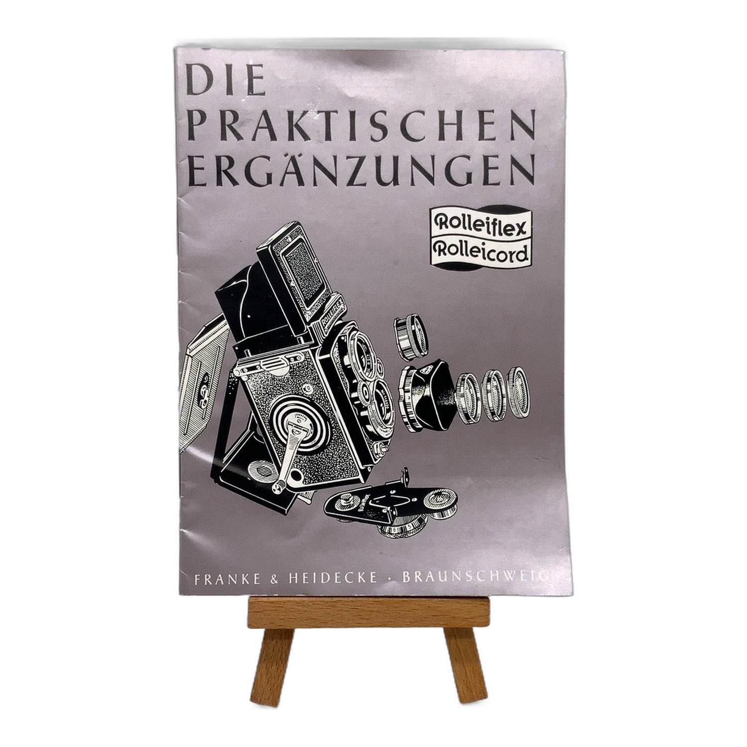 Rollei Rolleiflex / Rolleicord Die Praktischen Ergänzungen Infoheft Deutsch