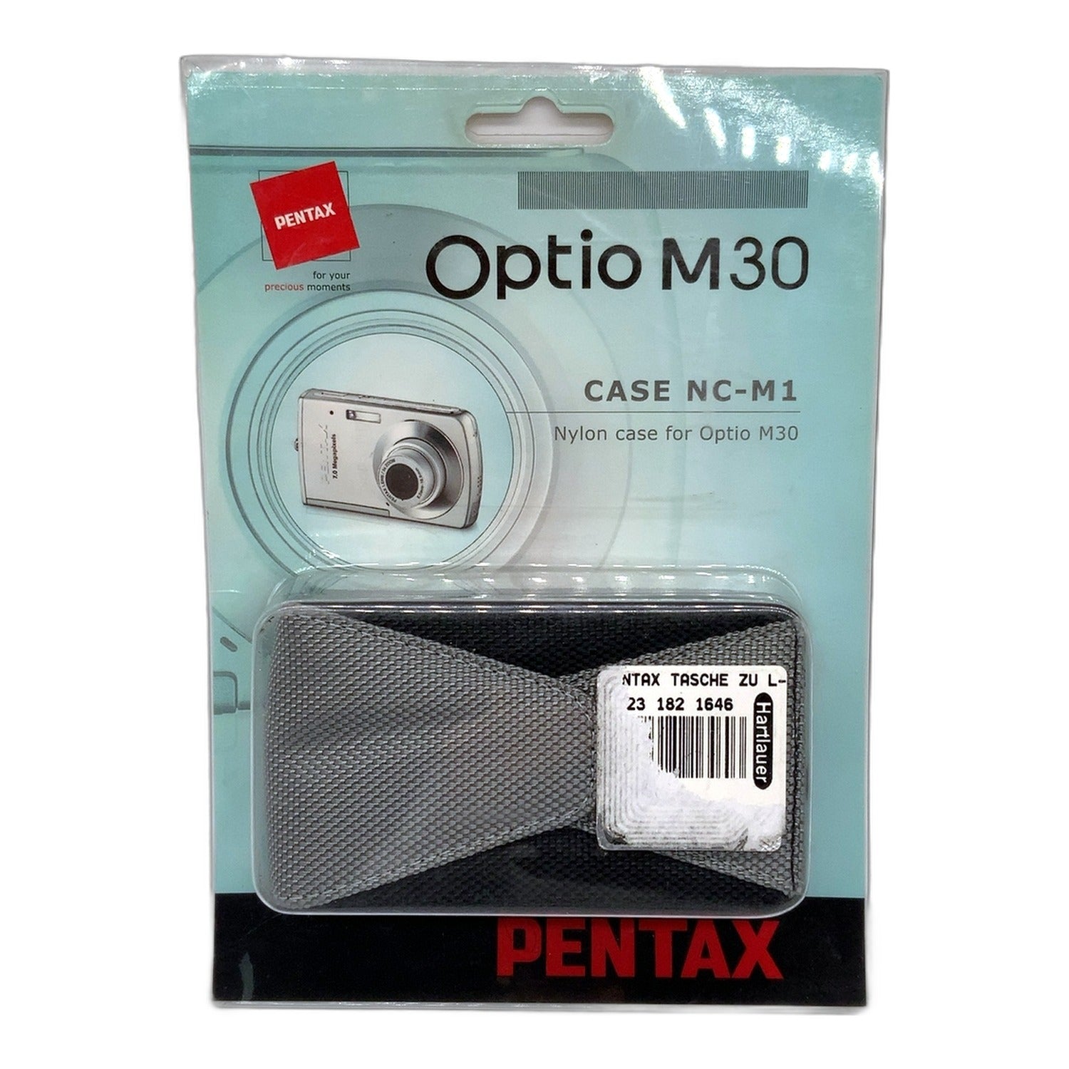 Pentax Optio M30 Case NC-M1 Nylon Case Tasche Grau Camera Bag Kameratasche