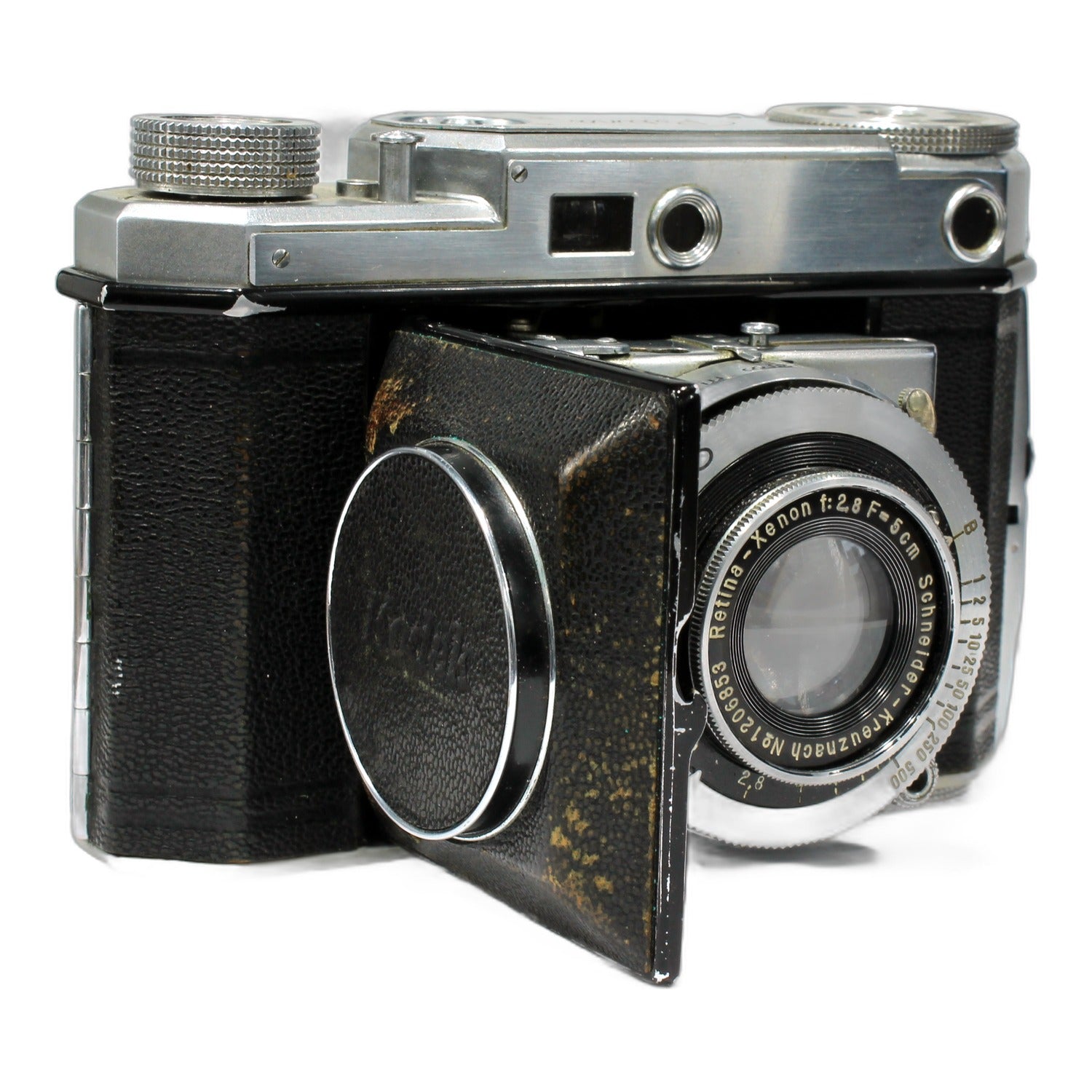 Kodak Retina II Klappkamera mit Schneider-Kreuznach Retina-Xenon 5cm 1:2.8
