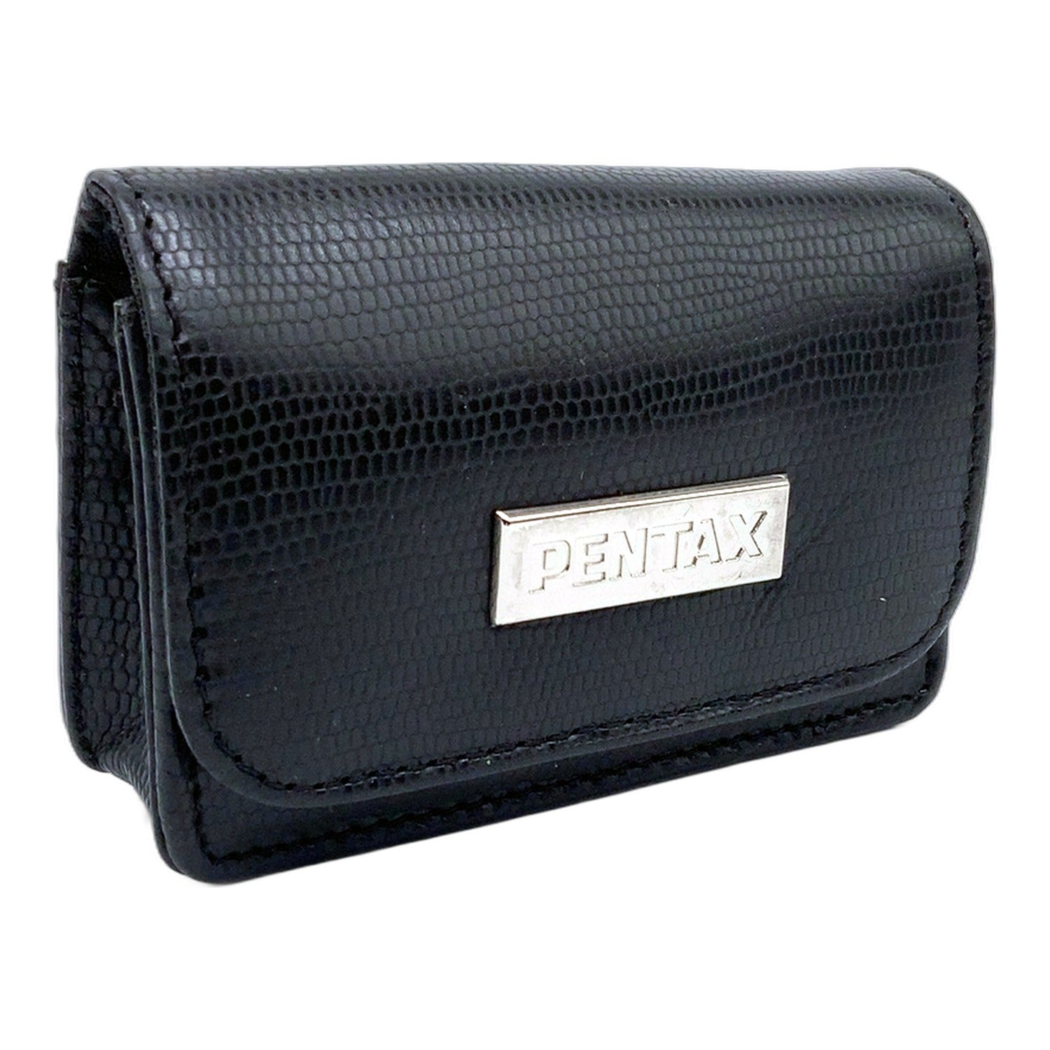 Pentax Optio A10 Case LC-A1 Leather Case Tasche Schwarz Camera Bag Kameratasche