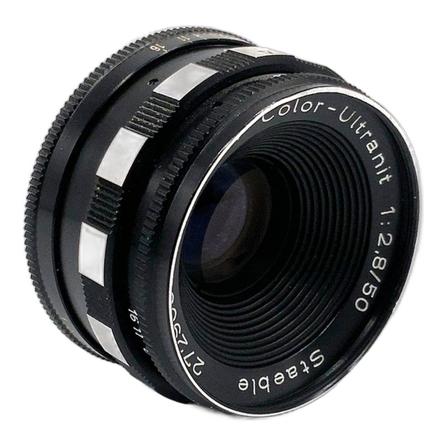 Staeble Braun-Color-Ultranit 50mm 1:2.8 Objektiv manuell Festbrennweite (M39)