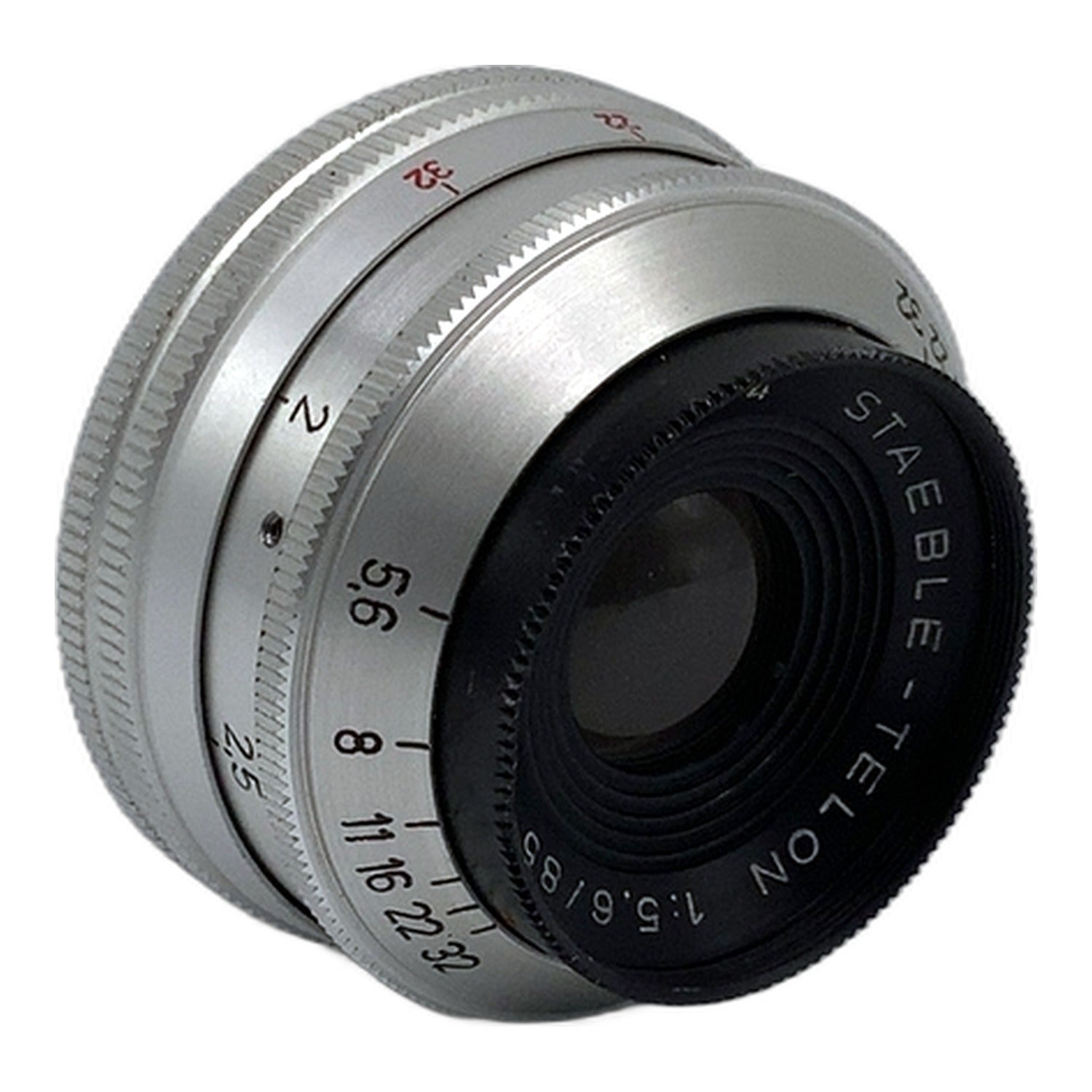 Staeble Telon 85mm 1:5.6 Objektiv Festbrennweite (M39 Paxette) Text lesen!