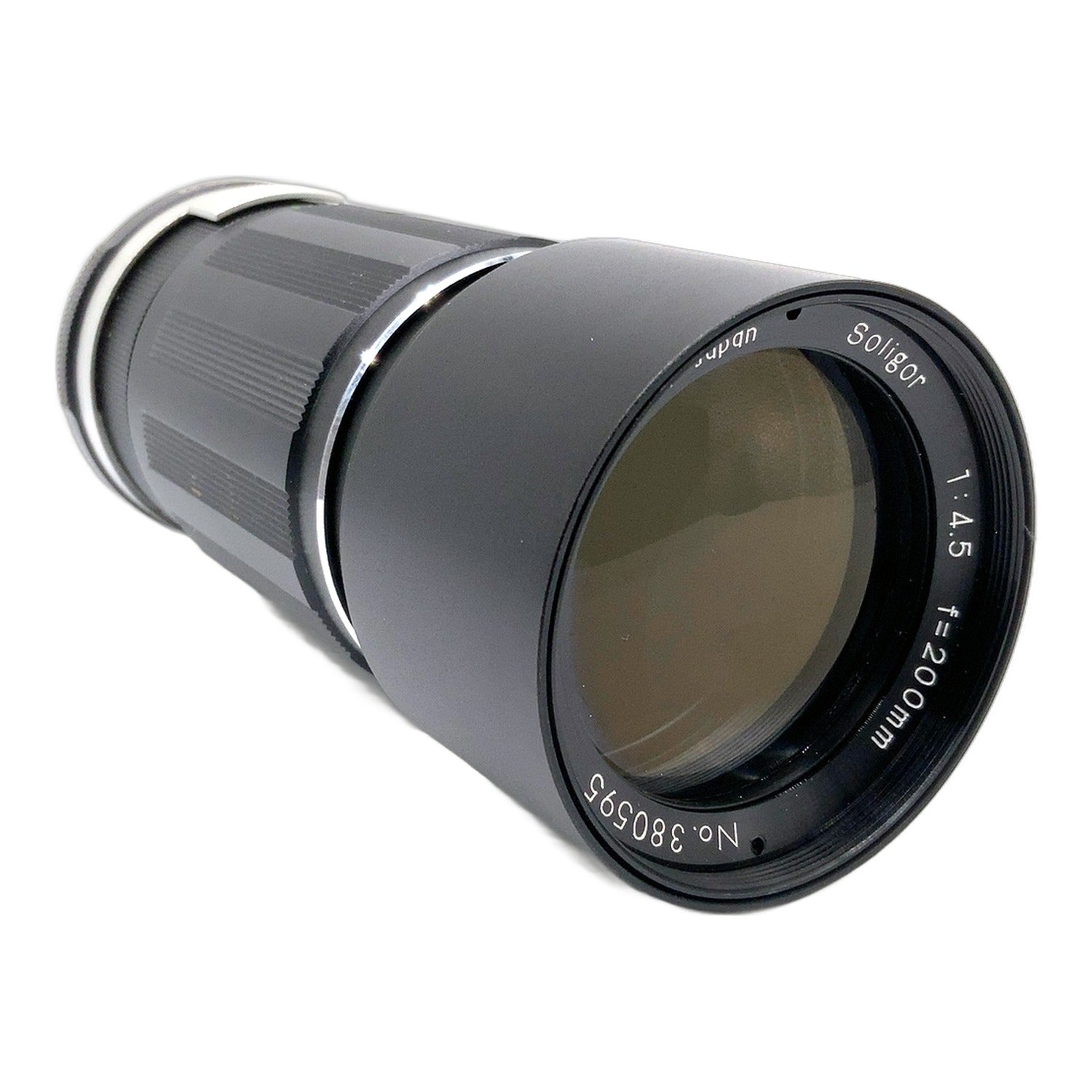 Soligor 200mm 1:4.5 Objektiv MF Manual Focus manuell Festbrennweite (T2) Nebel!