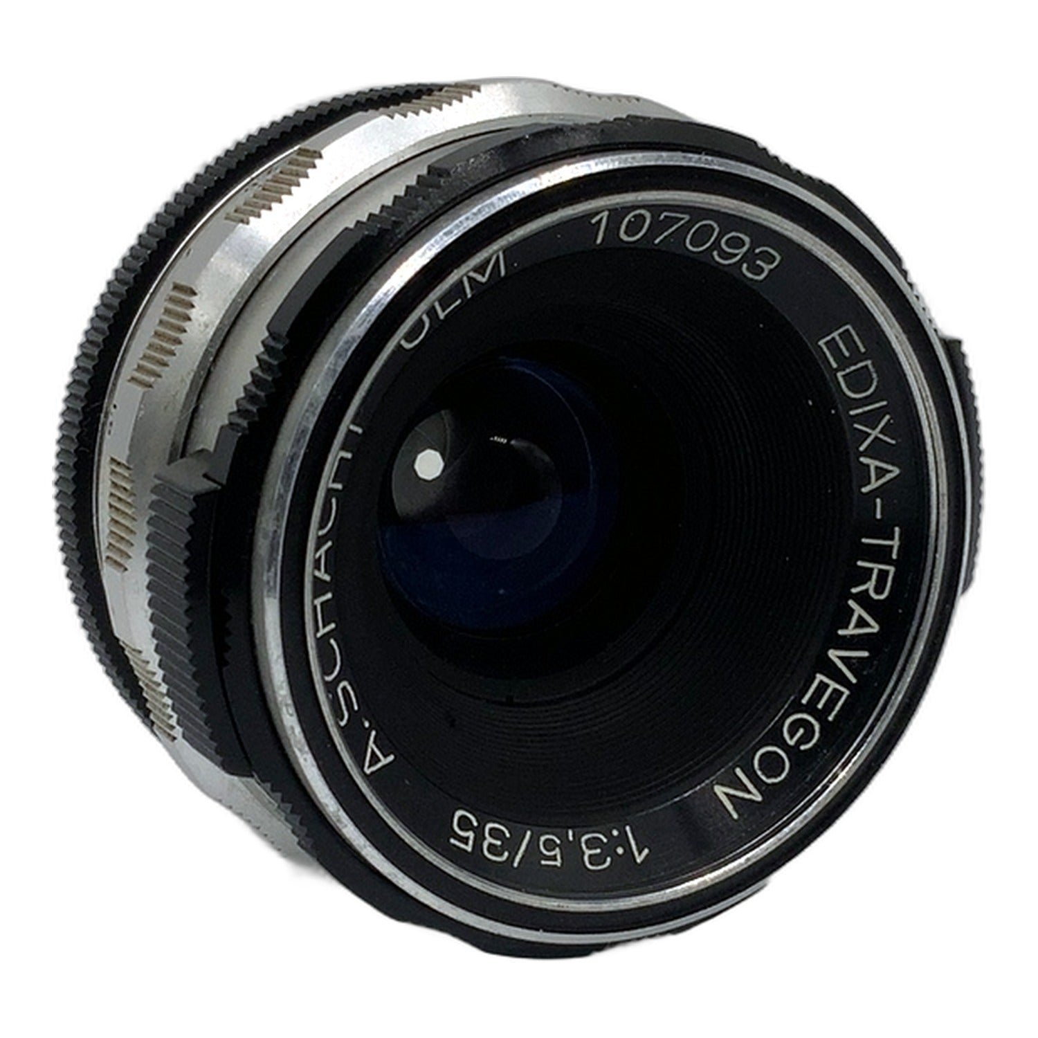A.Schacht Ulm Edixa-Travegon 35mm 1:3.5 Objektiv Festbrennweite (M42) Pilz!