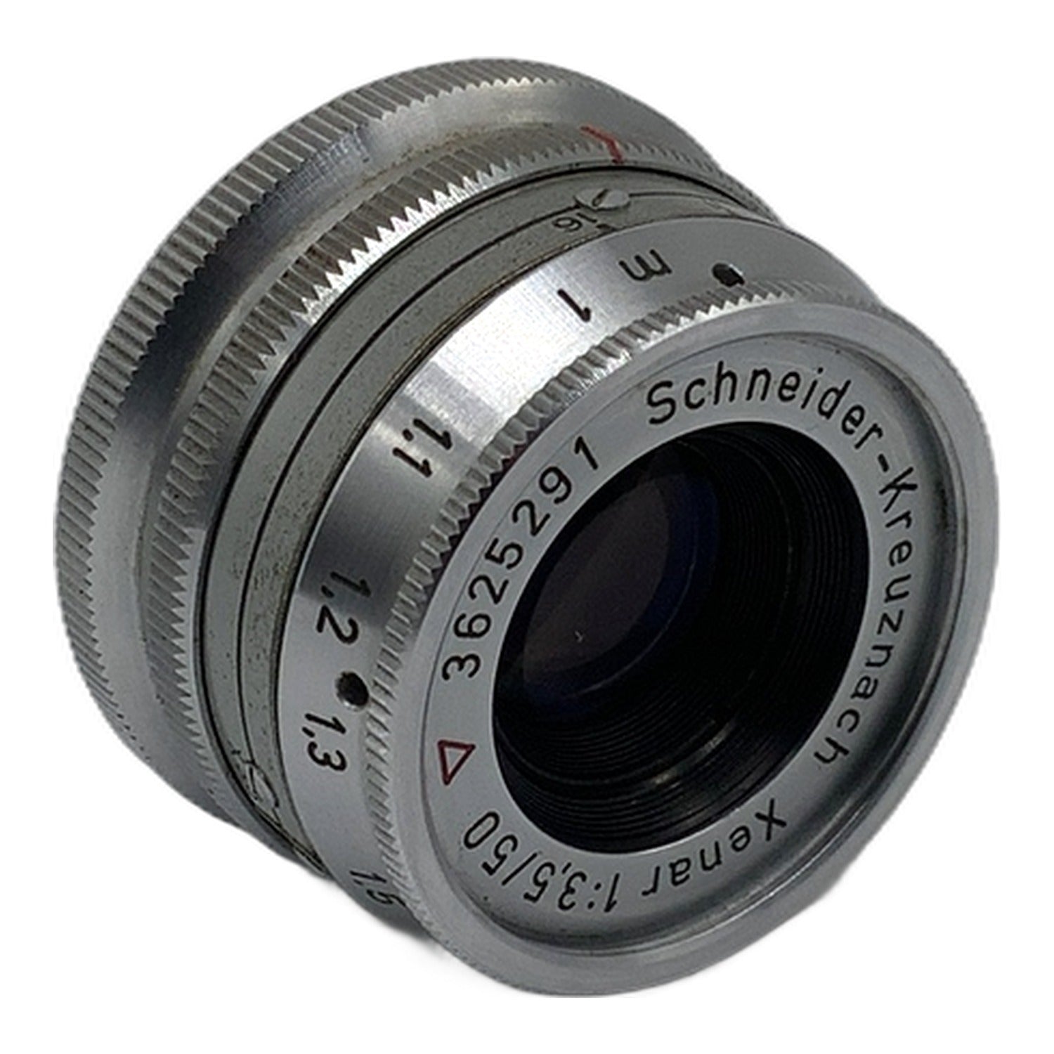 Schneider-Kreuznach Xenar 50mm 1:3.5 Objektiv Festbrennweite (Akarette) Pilz!