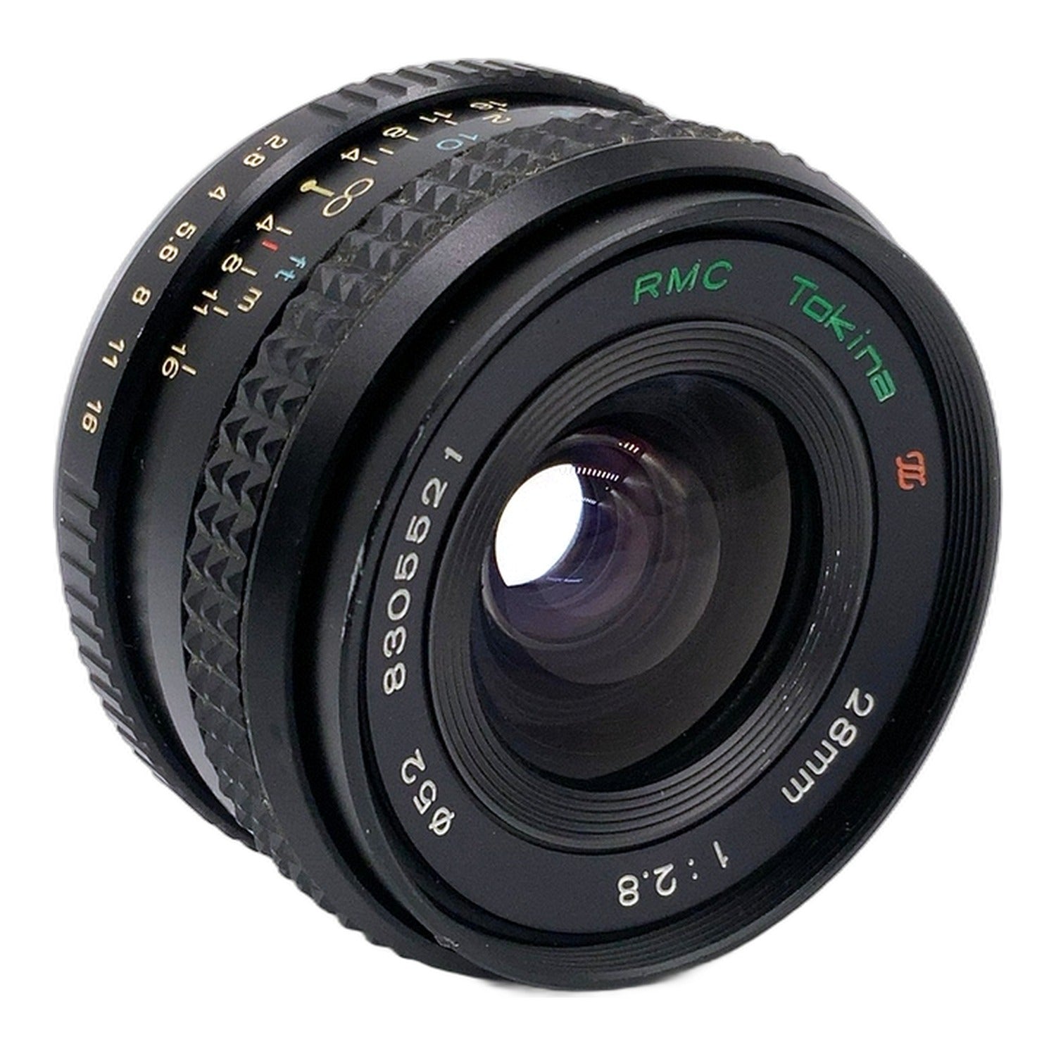 Tokina RMC II 28mm 1:2.8 Objektiv manuell Festbrennweite (Yashica/Contax)