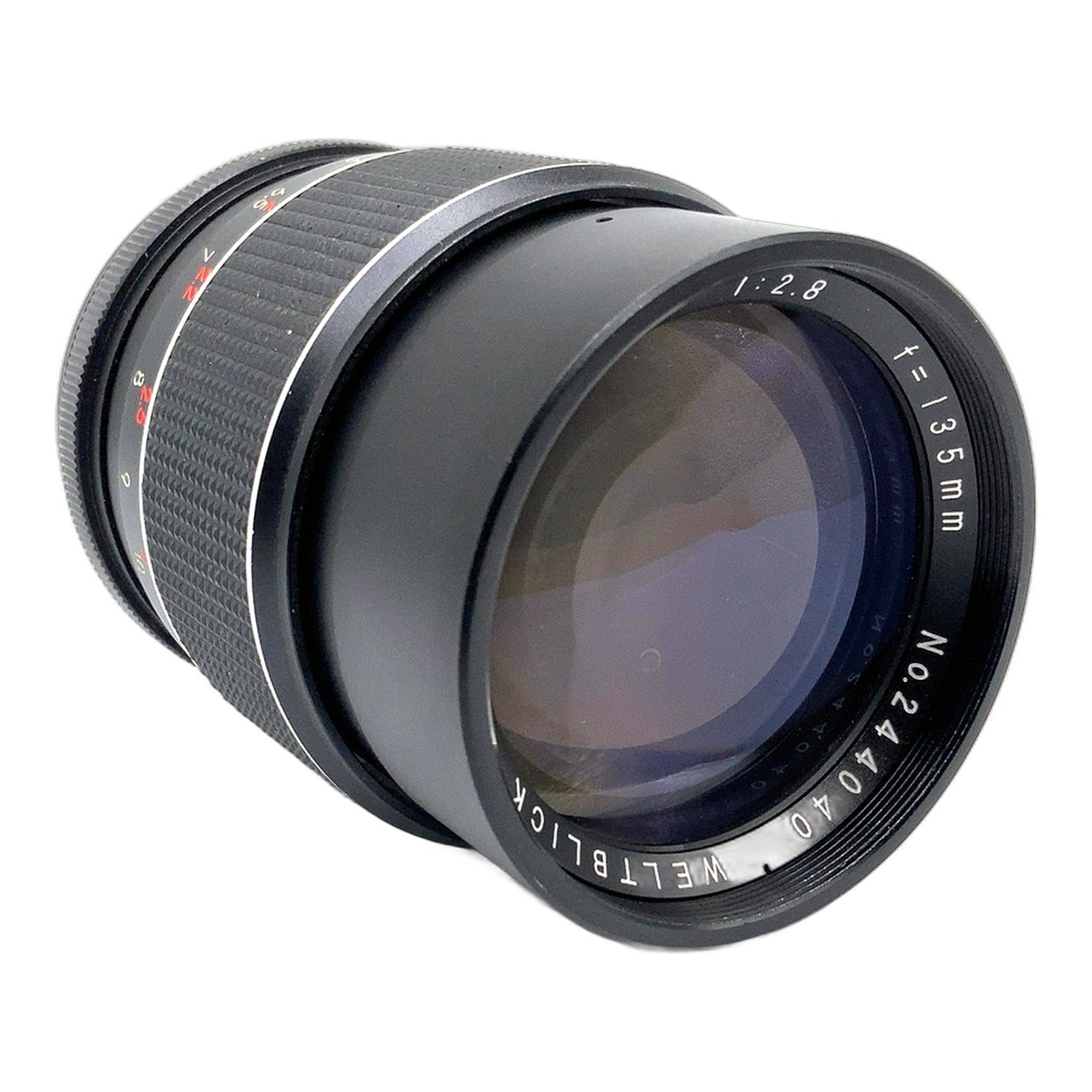 Weltblick Auto Tele 135mm 1:2.8 Objektiv manuell Festbrennweite (M42) Pilz!
