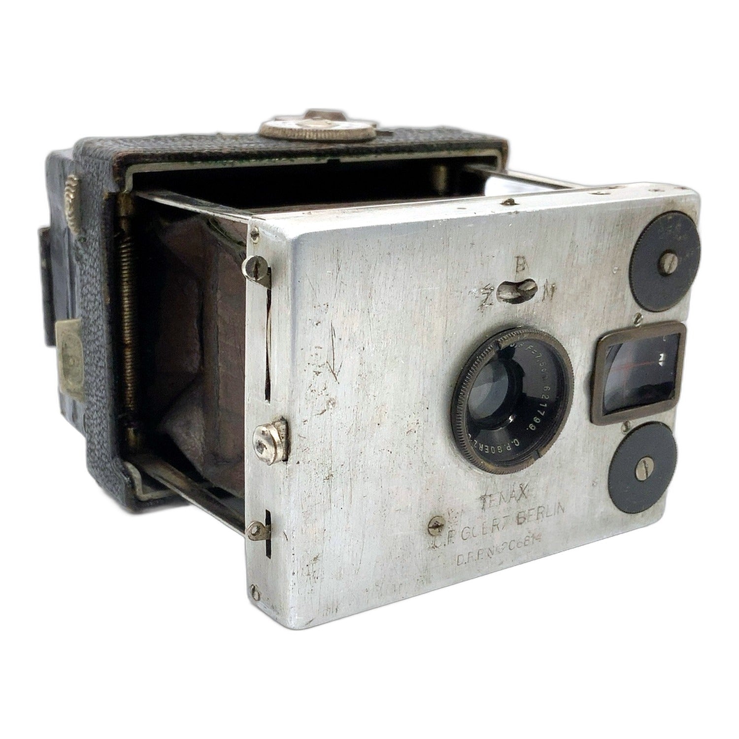C. P. Goerz Berlin Tenax Plattenkamera mit Dagor 7,5cm 1:6,3 Plate Camera