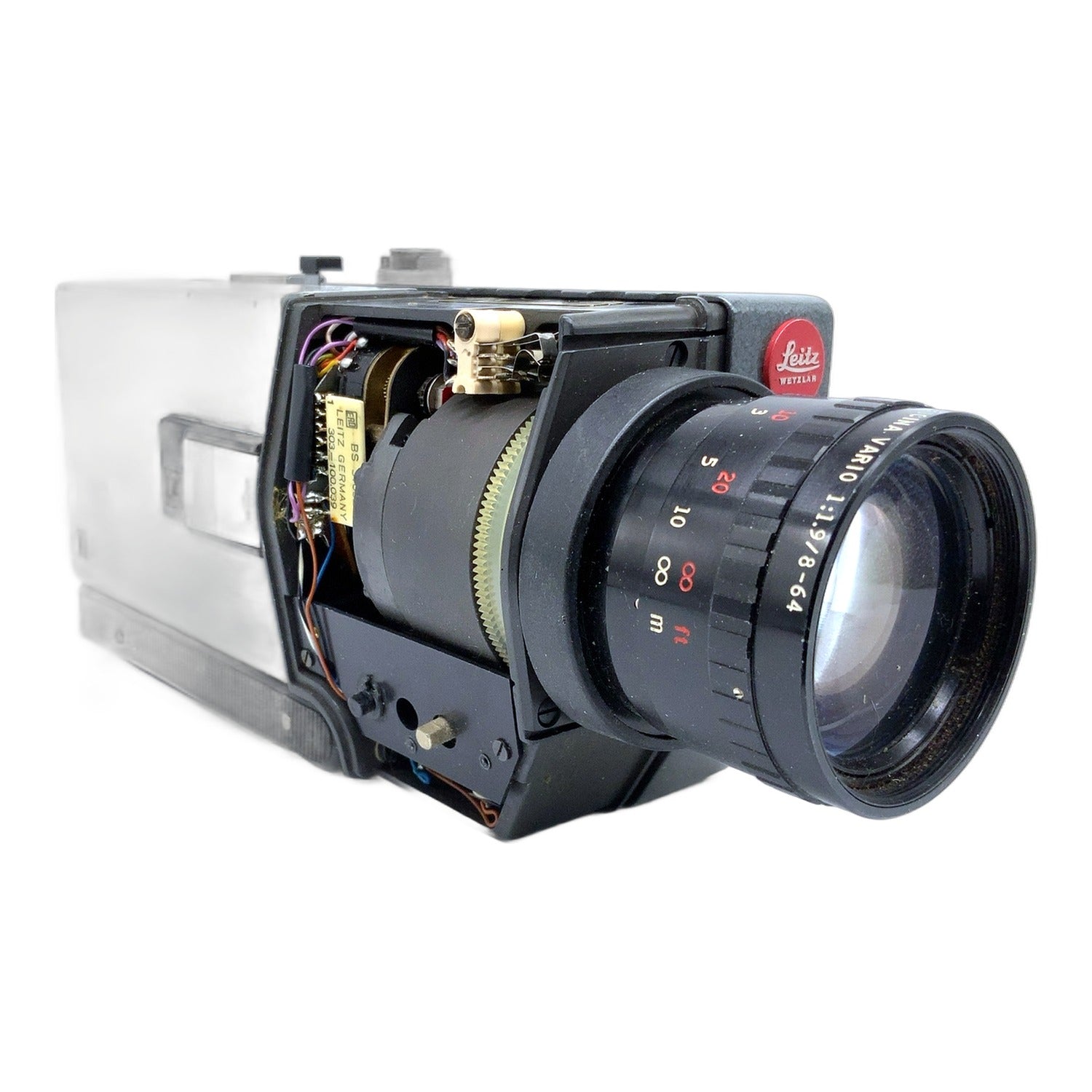 Leitz Leicina Super RT1 Filmkamera mit Vario 1:1.9/8-64 Cine Camera Movie Camera