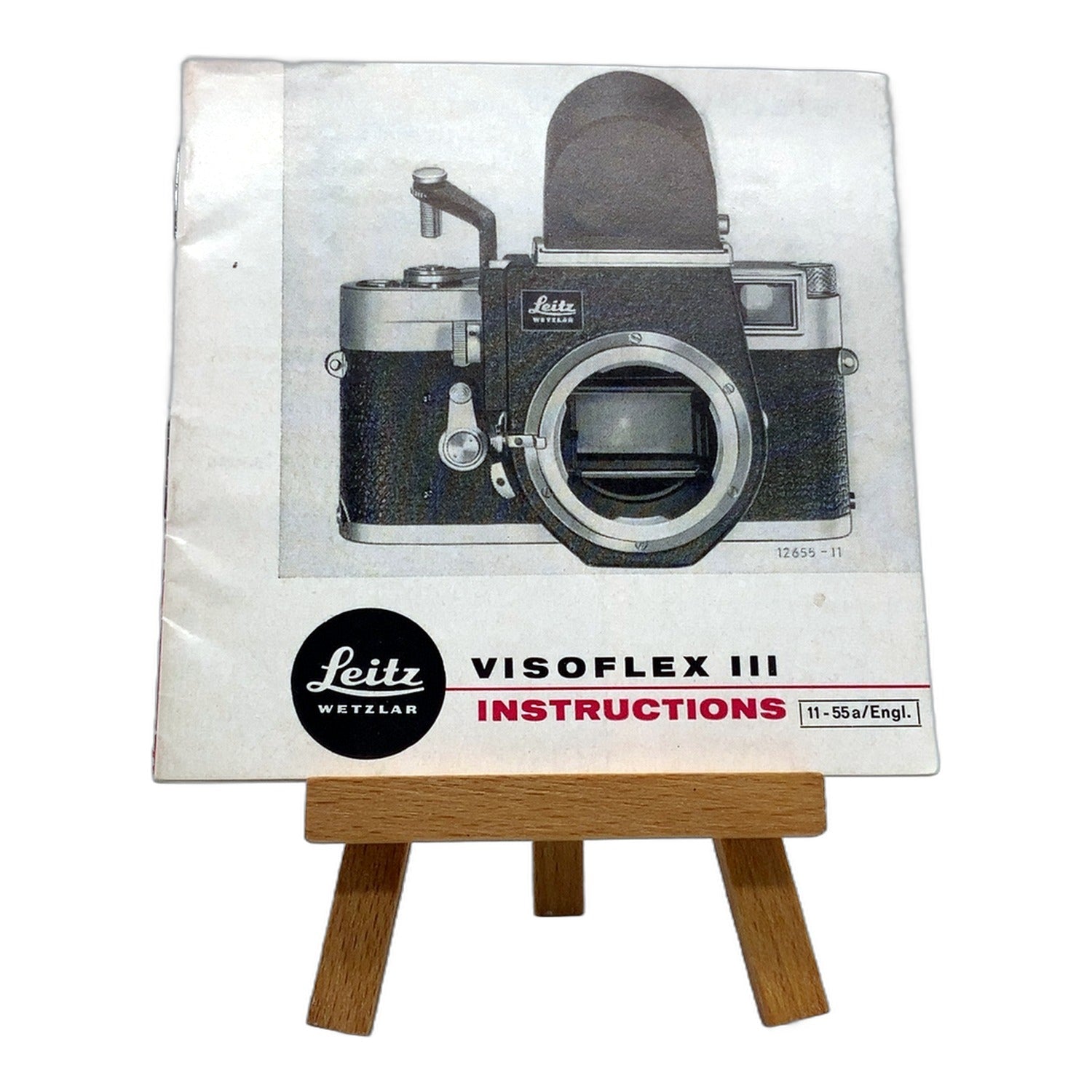 Leica Visoflex III Bedienungsanleitung User Manual Handbuch Englisch