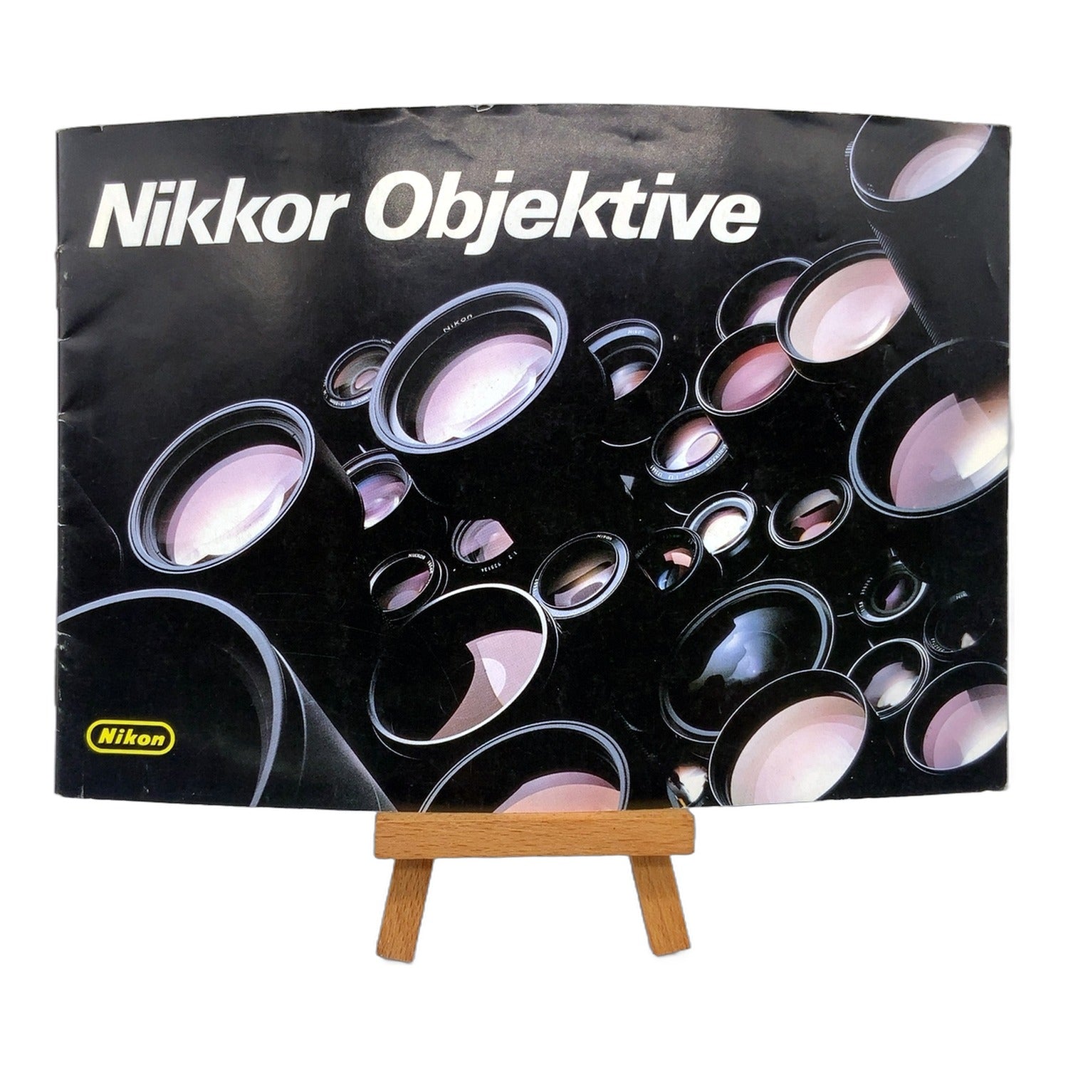 Nikon Nikkor Objektive Broschüre Brochure Prospekt Deutsch