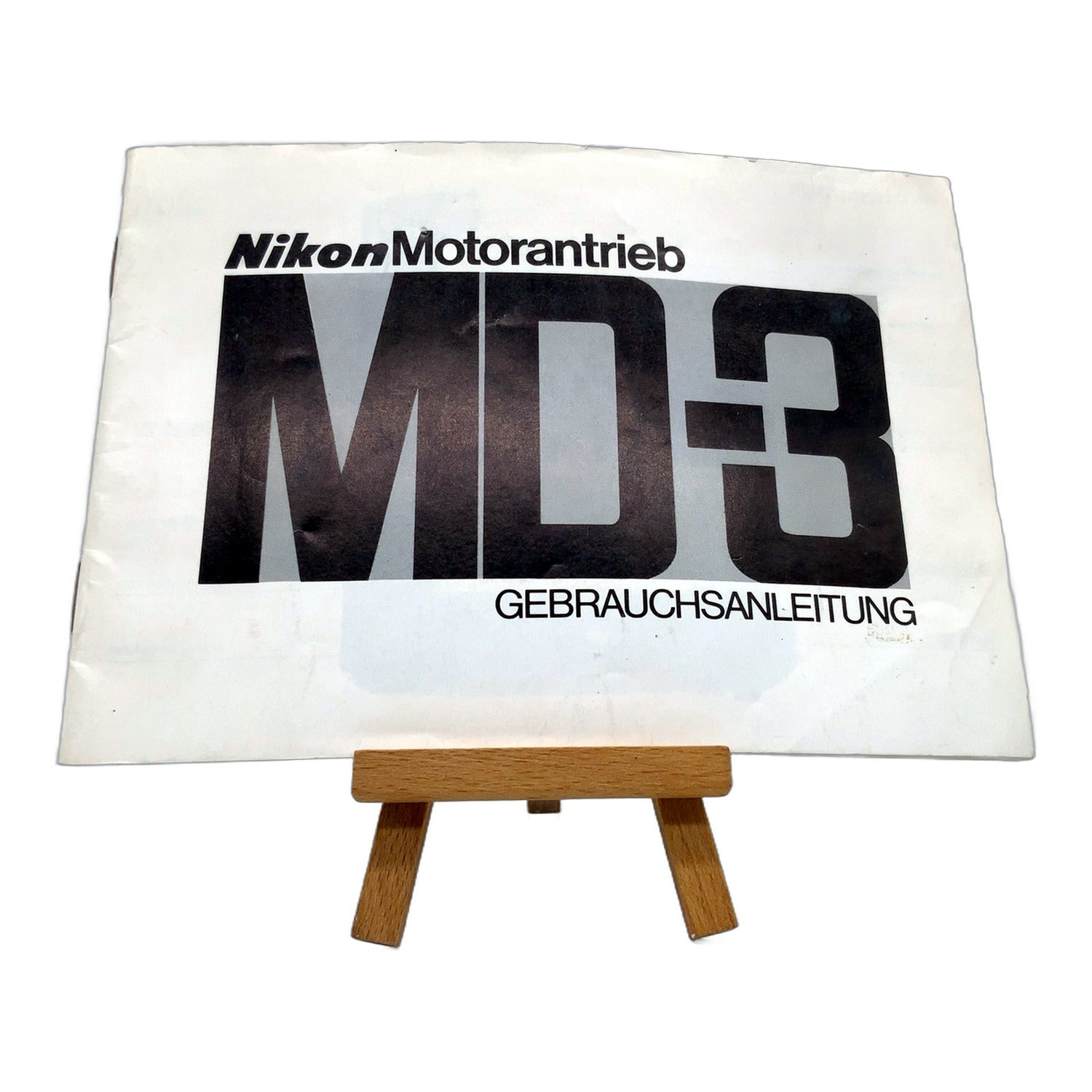 Nikon Motorantrieb MD-3 Bedienungsanleitung User Manual Handbuch Deutsch