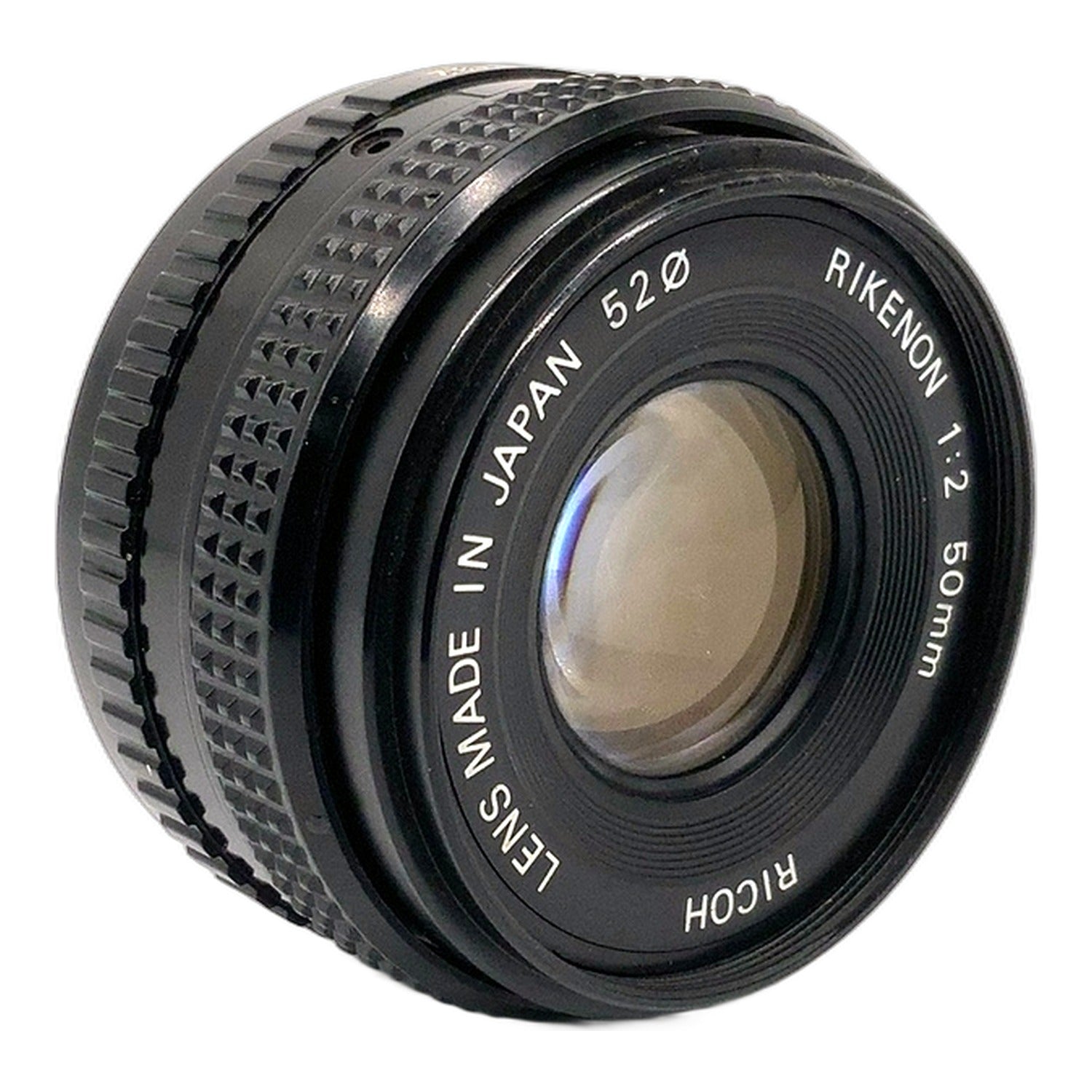 Ricoh Rikenon 50mm 1:2 Objektiv Manual Focus manuell Festbrennweite (Pentax K)