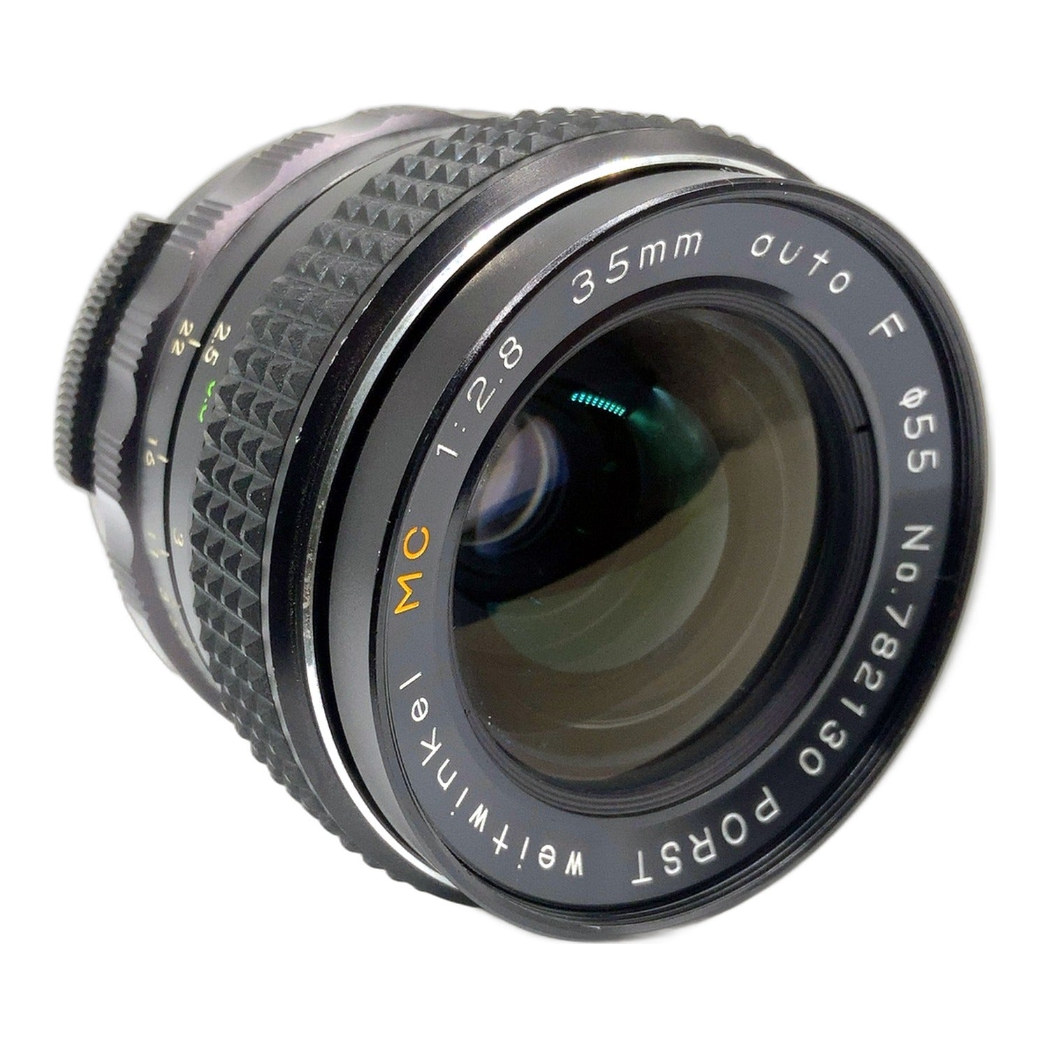 Porst Weitwinkel ww MC auto F 35mm 1:2.8 Objektiv manuell Festbrennweite (M42)