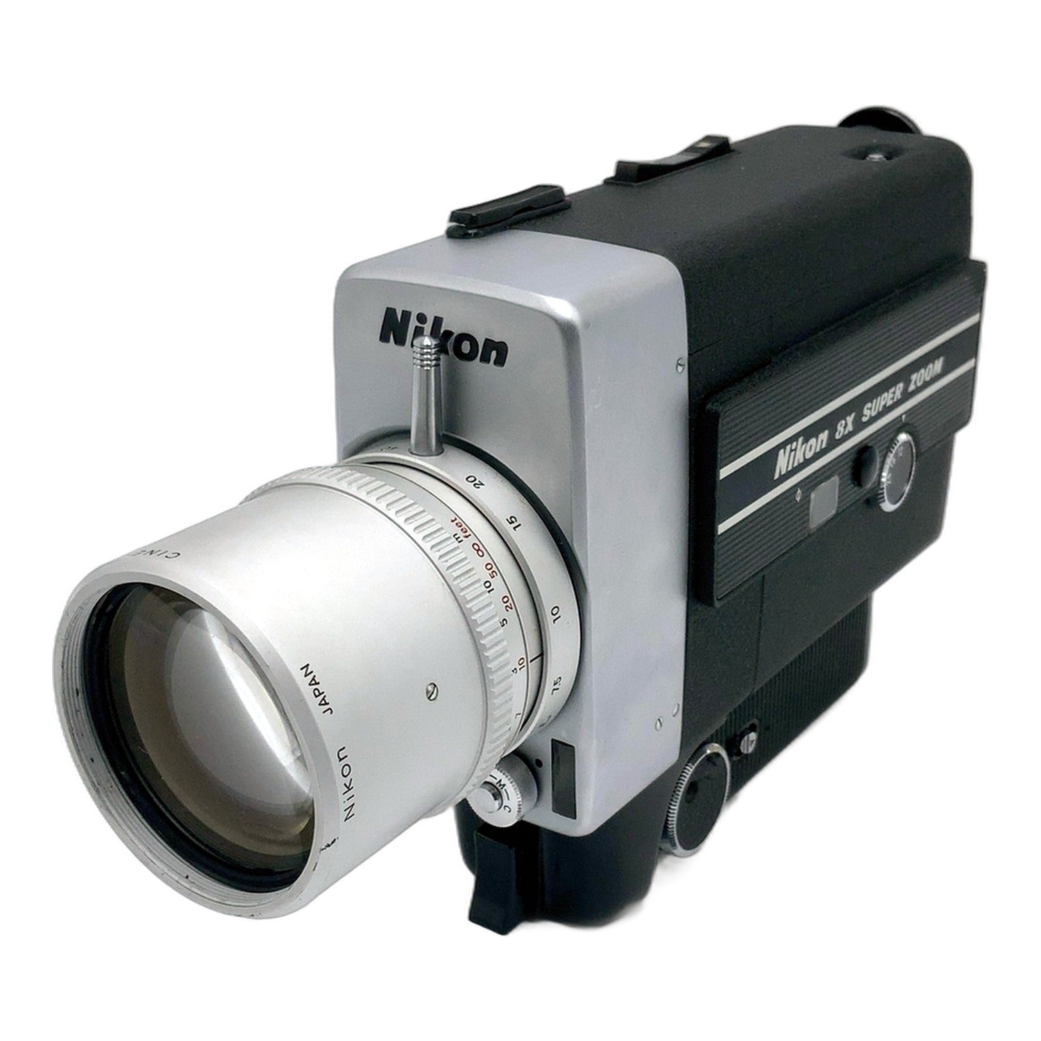 Nikon 8x Super Zoom Filmkamera mit Cine-Nikkor Zoom 7,5-60mm 1:1.8 Movie Camera