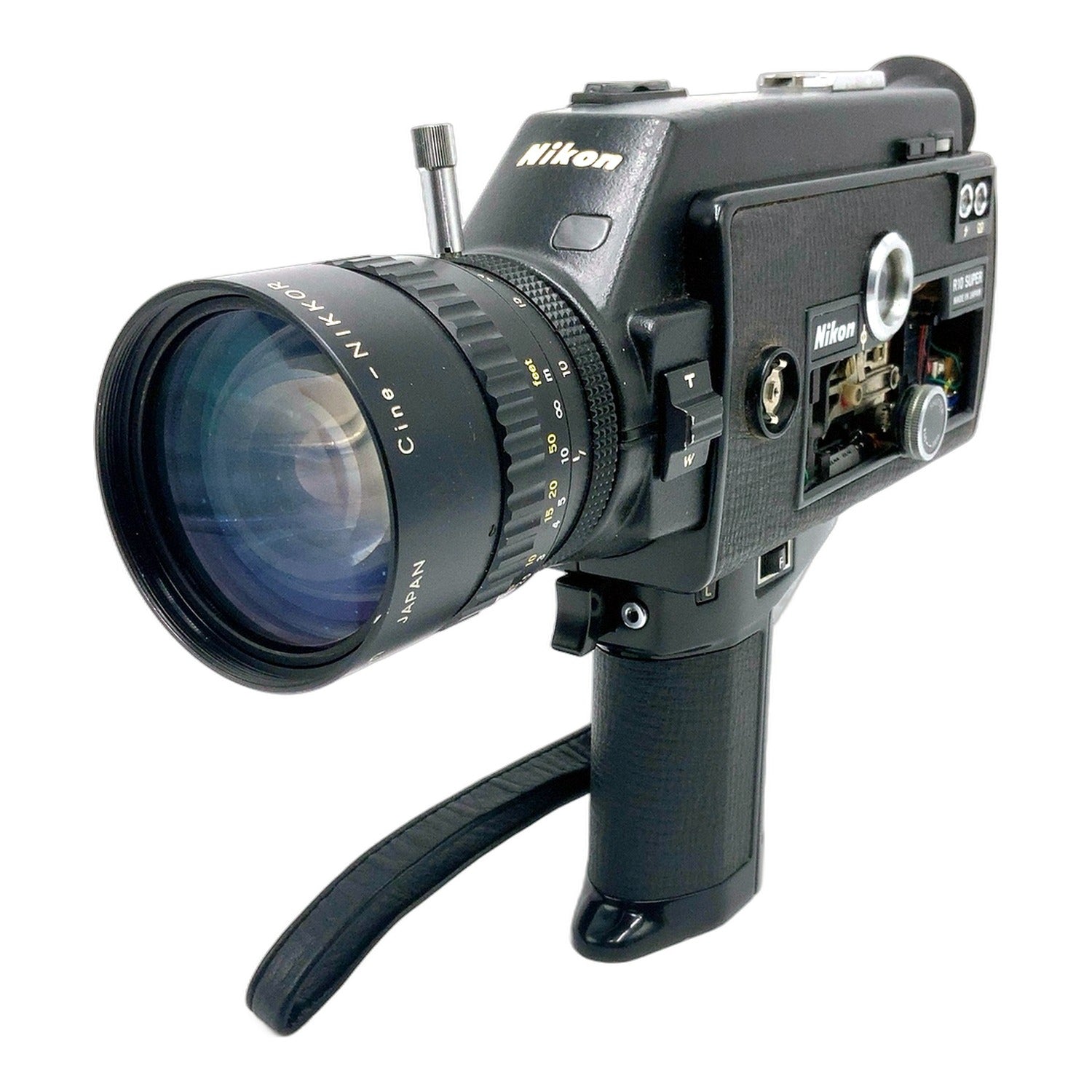 Nikon R10 Super Filmkamera mit Cine-Nikkor Zoom-C Macro 7-70mm 1:1.4