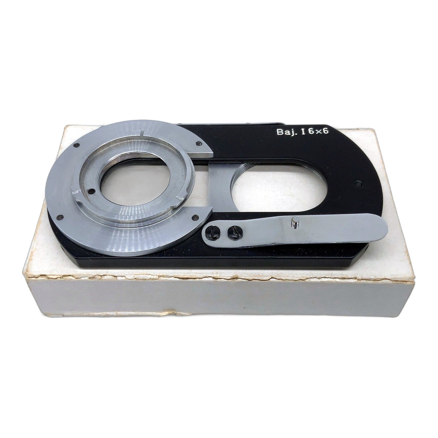 Hertel&Reuss Baj. I 6x6 Filterschieber (30mm Filteranschluss → Rolleiflex Bay I)