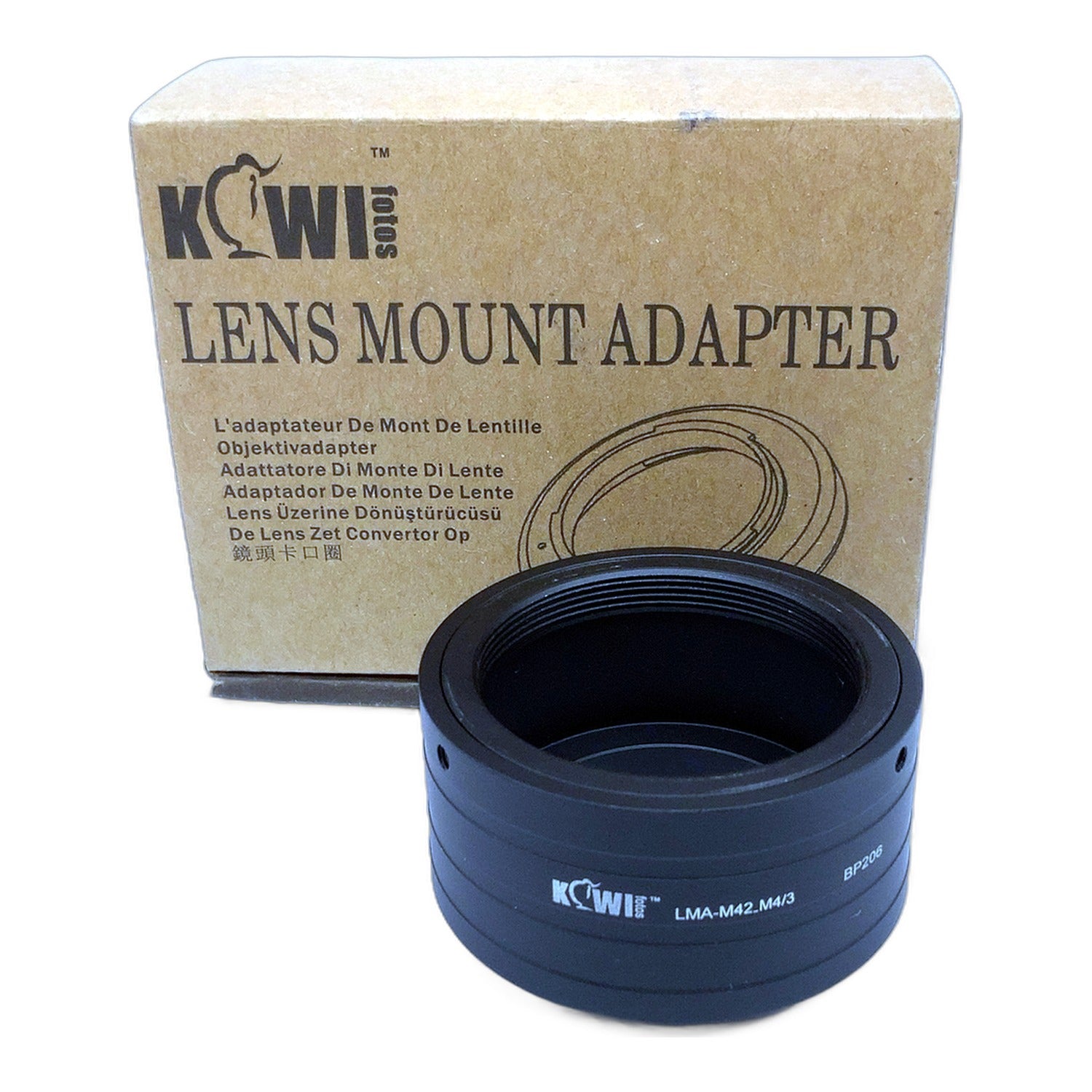 Kowi LMA-M42_M4/3 Objektivadapter Lens Mount Adapter (M42 → Micro four Thirds)