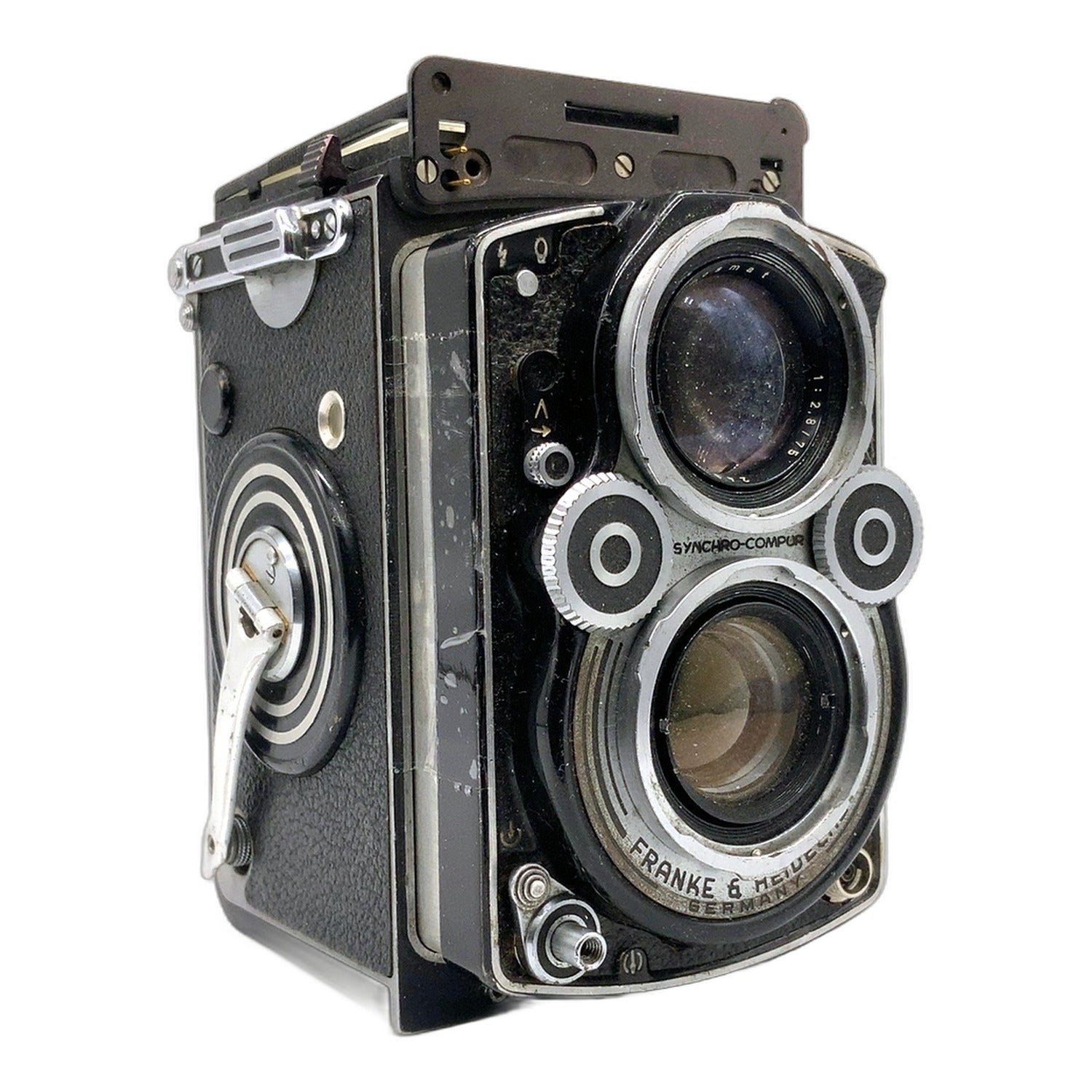 Rollei F&H Rolleiflex 3.5F TLR Defekt! Twin Lens Reflex zweiäugige Kamera
