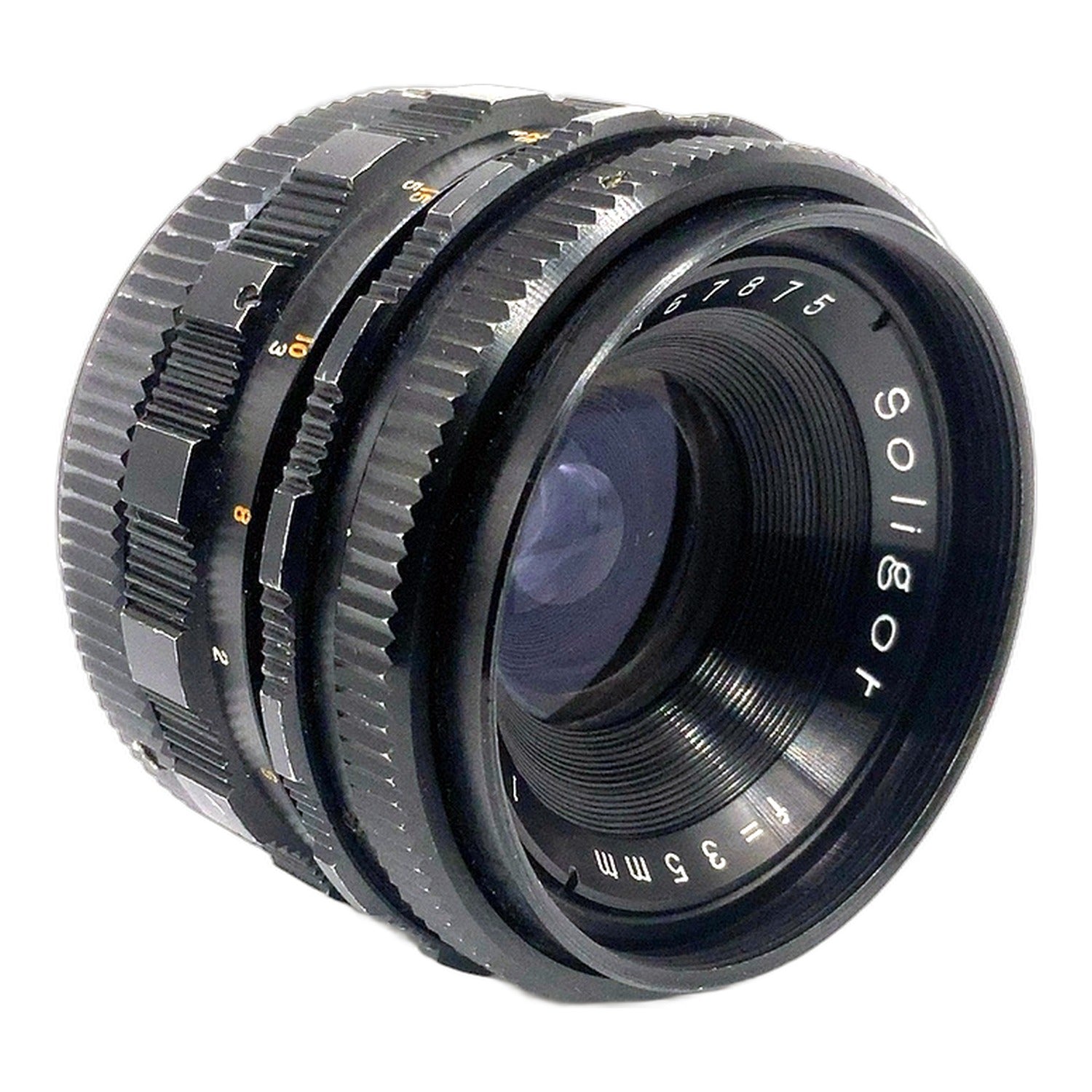 Soligor 35mm 1:3.5 Objektiv MF Manual Focus manuell Festbrennweite (EXA)